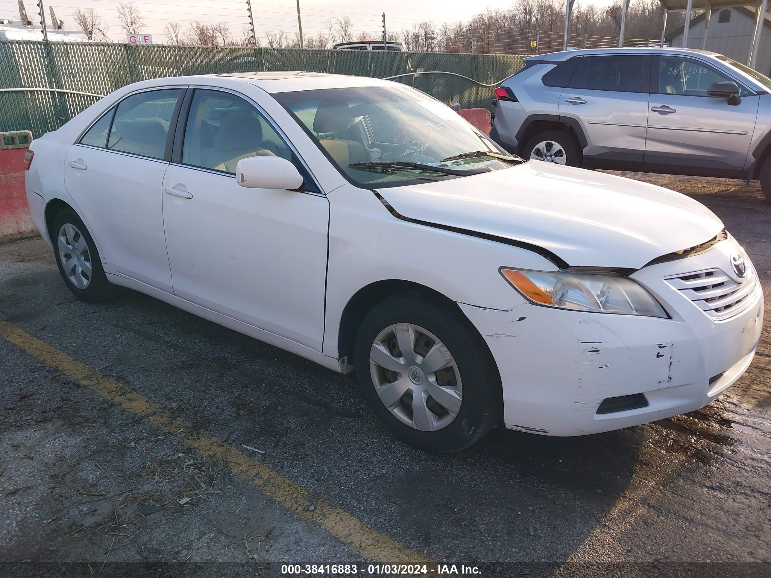 TOYOTA CAMRY 2008 4t1be46k28u791304