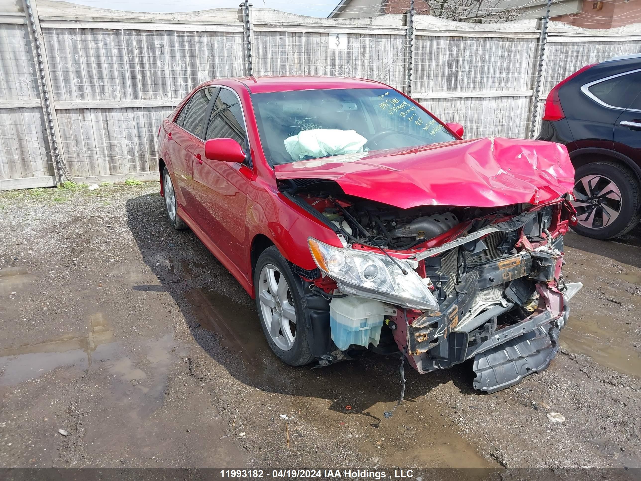 TOYOTA CAMRY 2009 4t1be46k29u339998