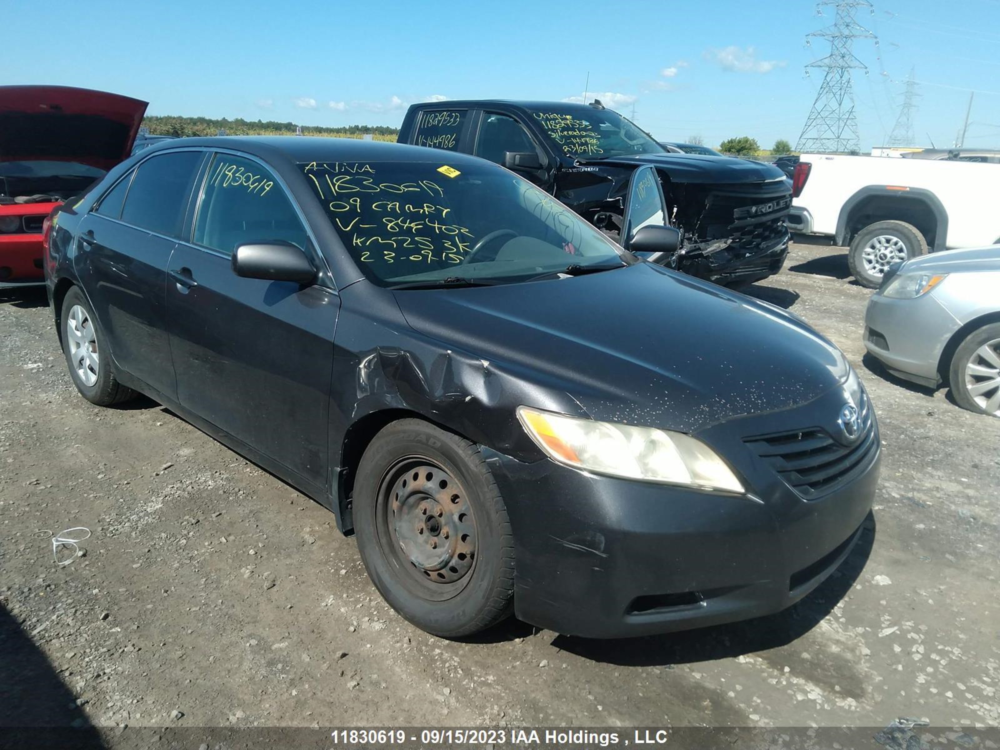 TOYOTA CAMRY 2009 4t1be46k29u846402