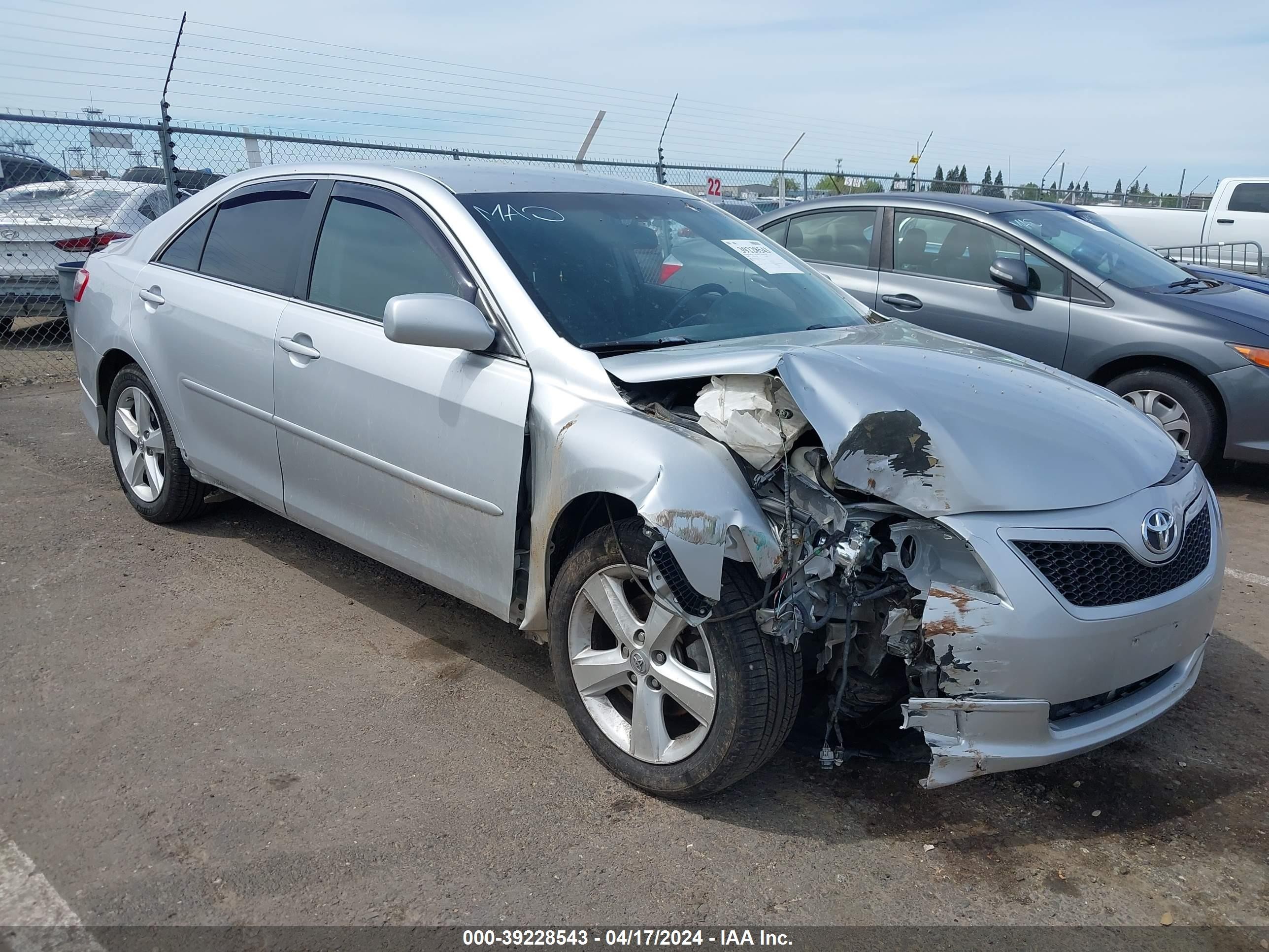 TOYOTA CAMRY 2009 4t1be46k29u848845