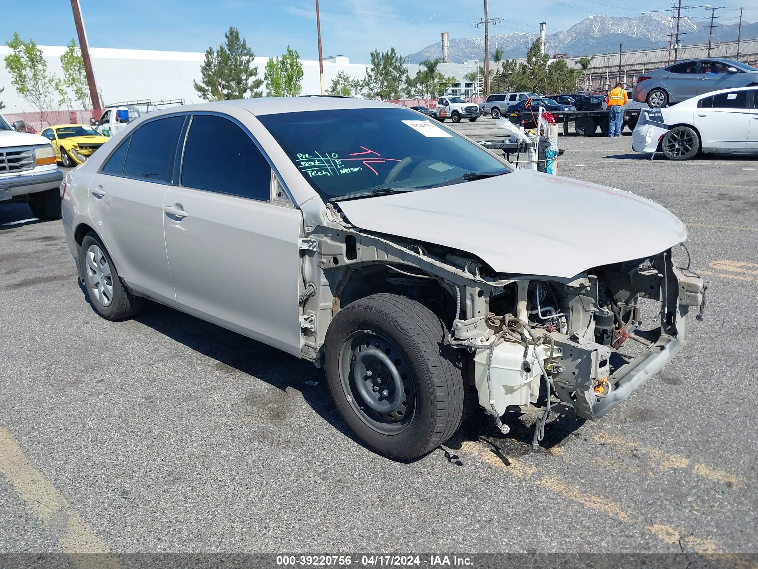 TOYOTA CAMRY 2007 4t1be46k37u089474