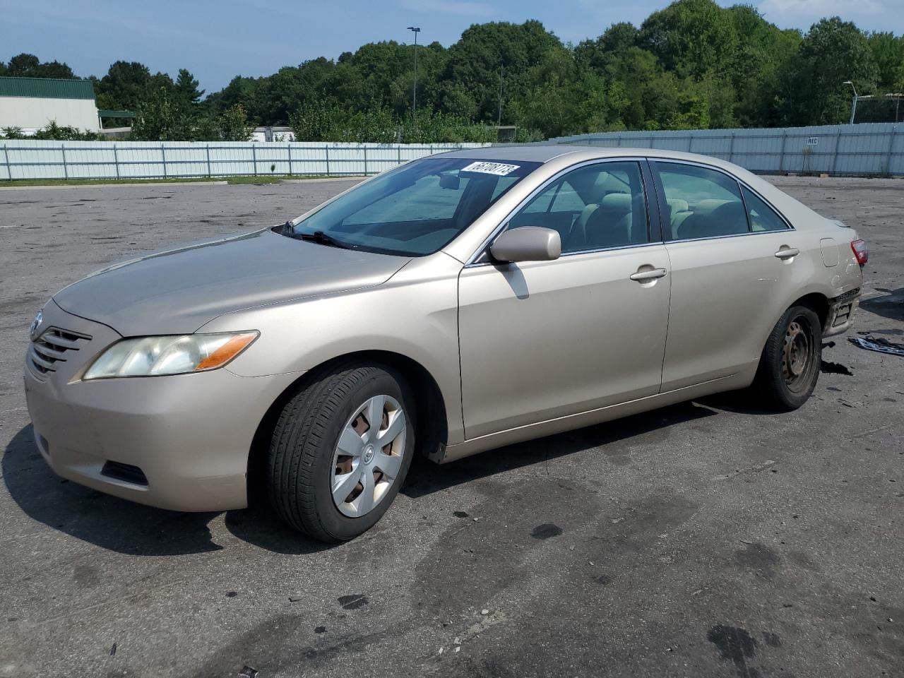 TOYOTA CAMRY 2007 4t1be46k37u092830