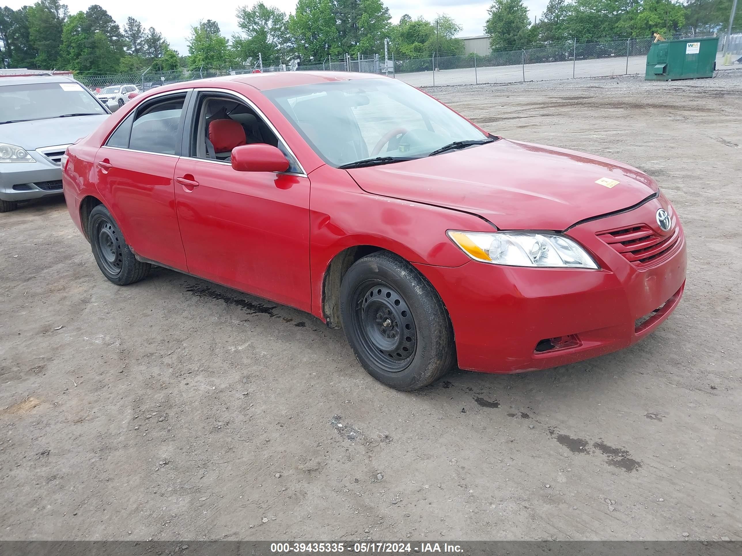 TOYOTA CAMRY 2007 4t1be46k37u145249