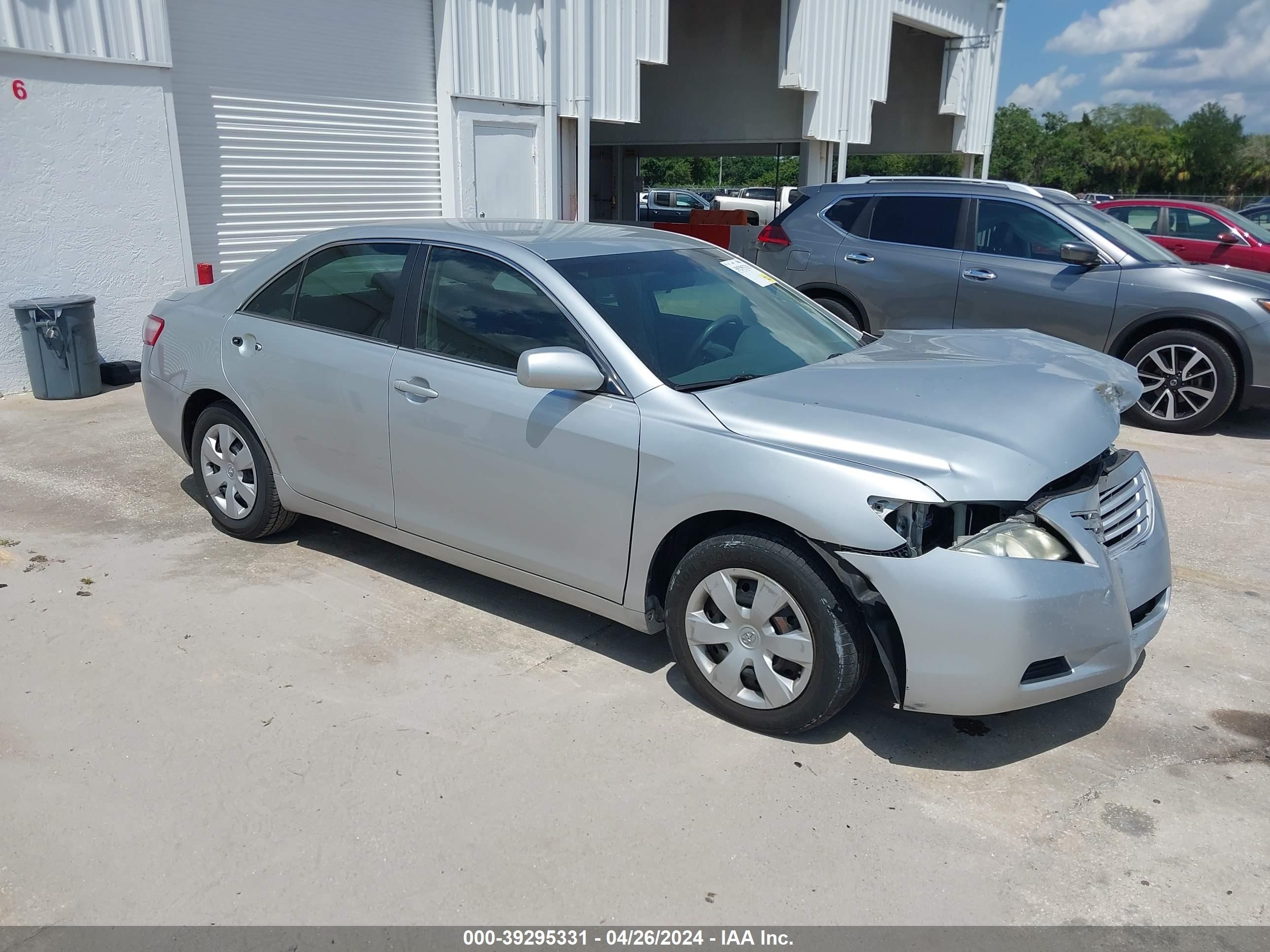 TOYOTA CAMRY 2007 4t1be46k37u160446