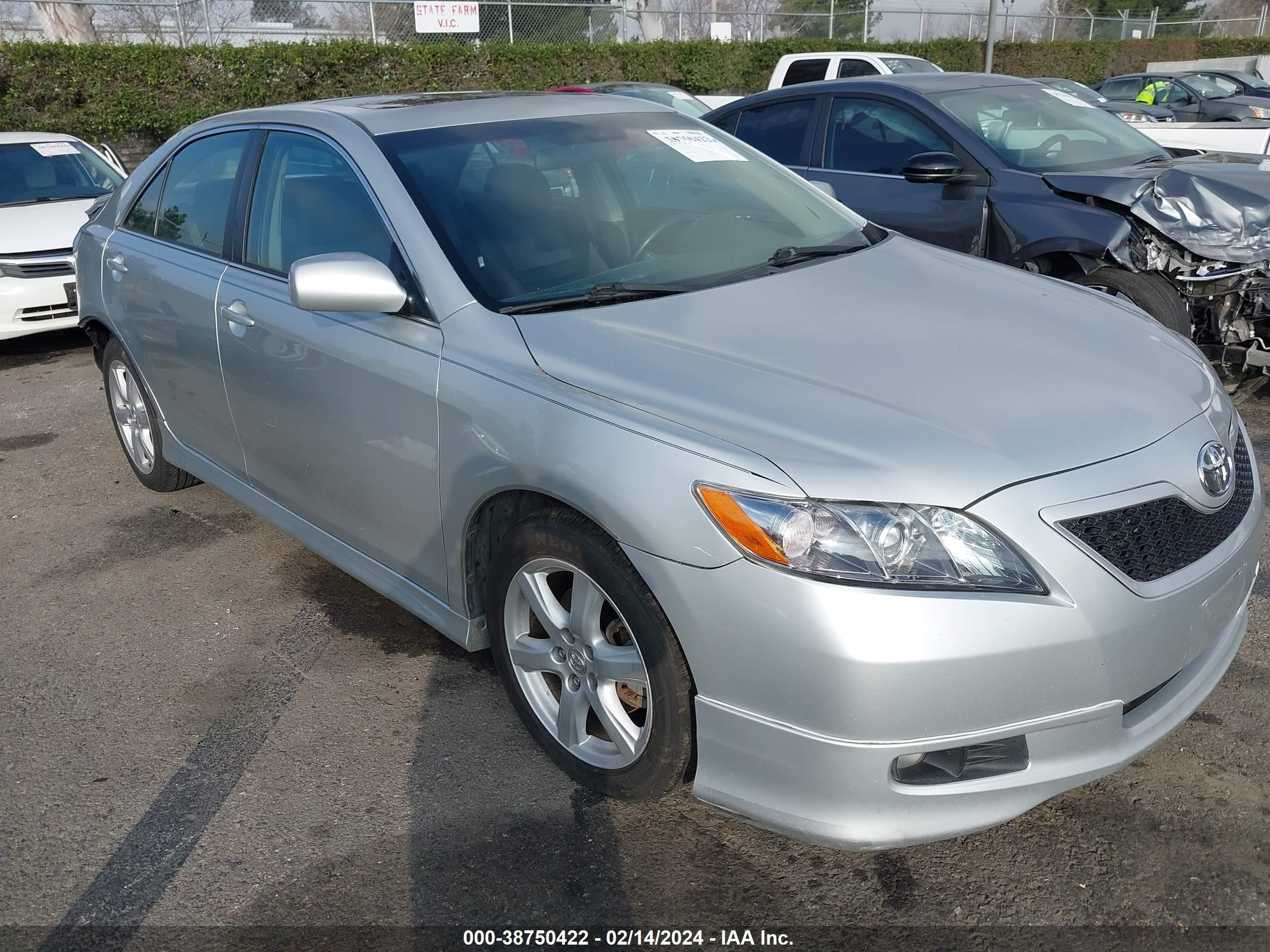 TOYOTA CAMRY 2007 4t1be46k37u526003