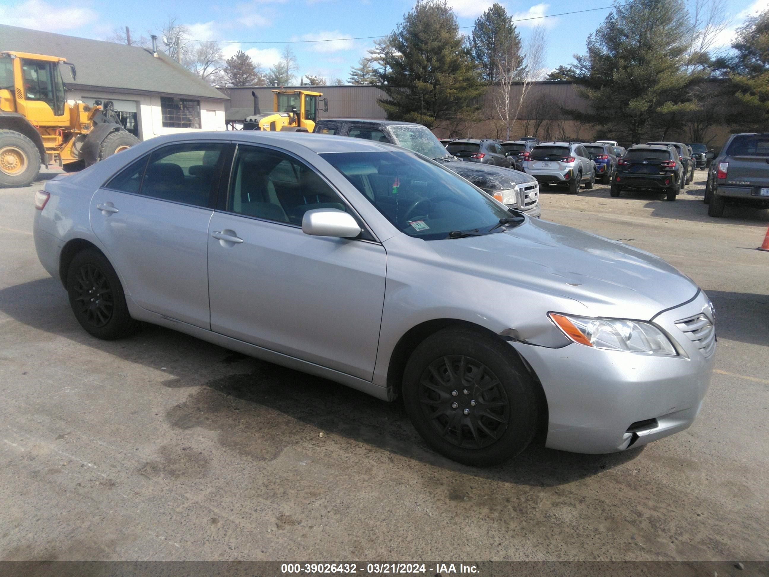 TOYOTA CAMRY 2007 4t1be46k37u560104