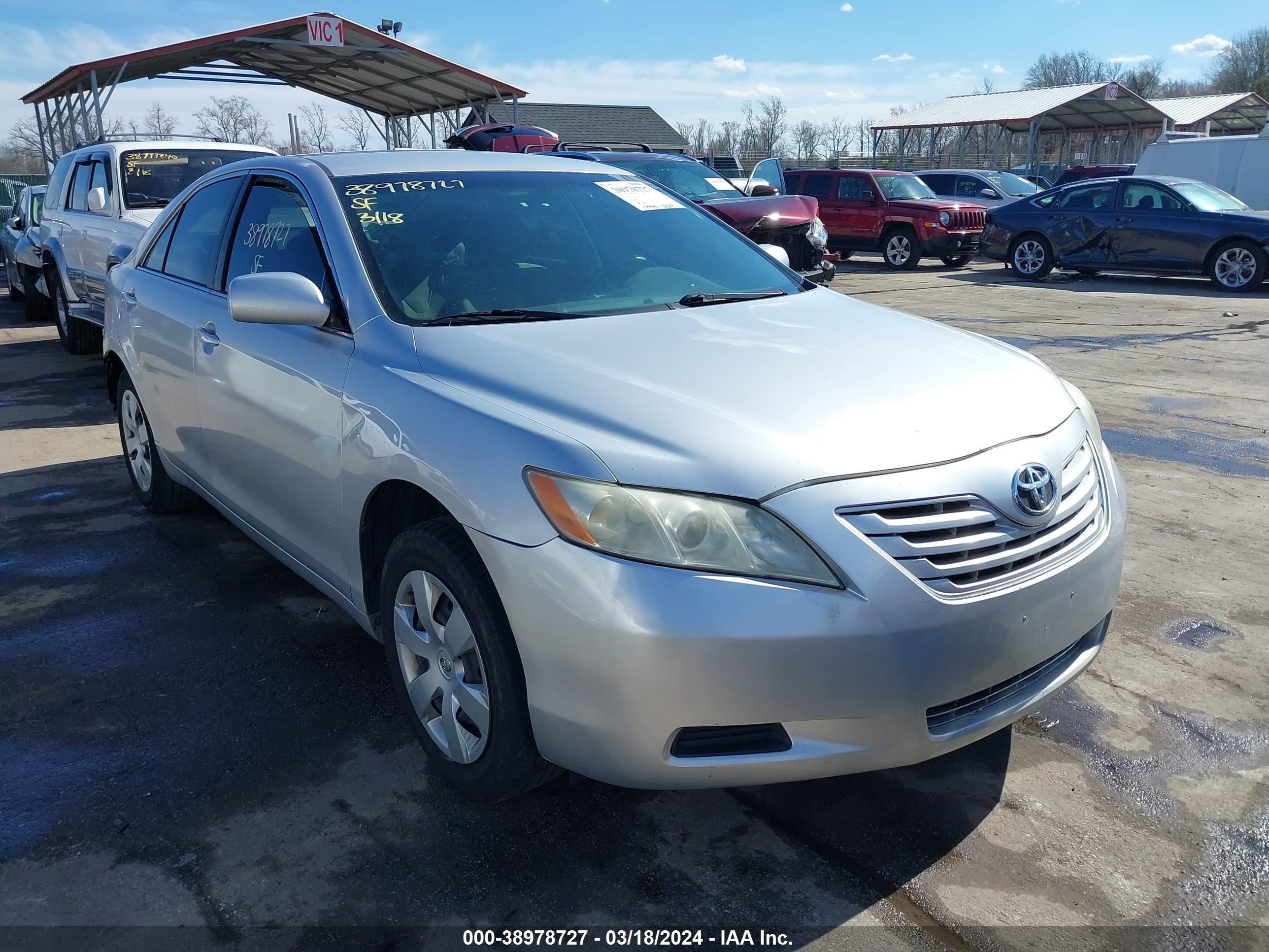 TOYOTA CAMRY 2008 4t1be46k38u225944