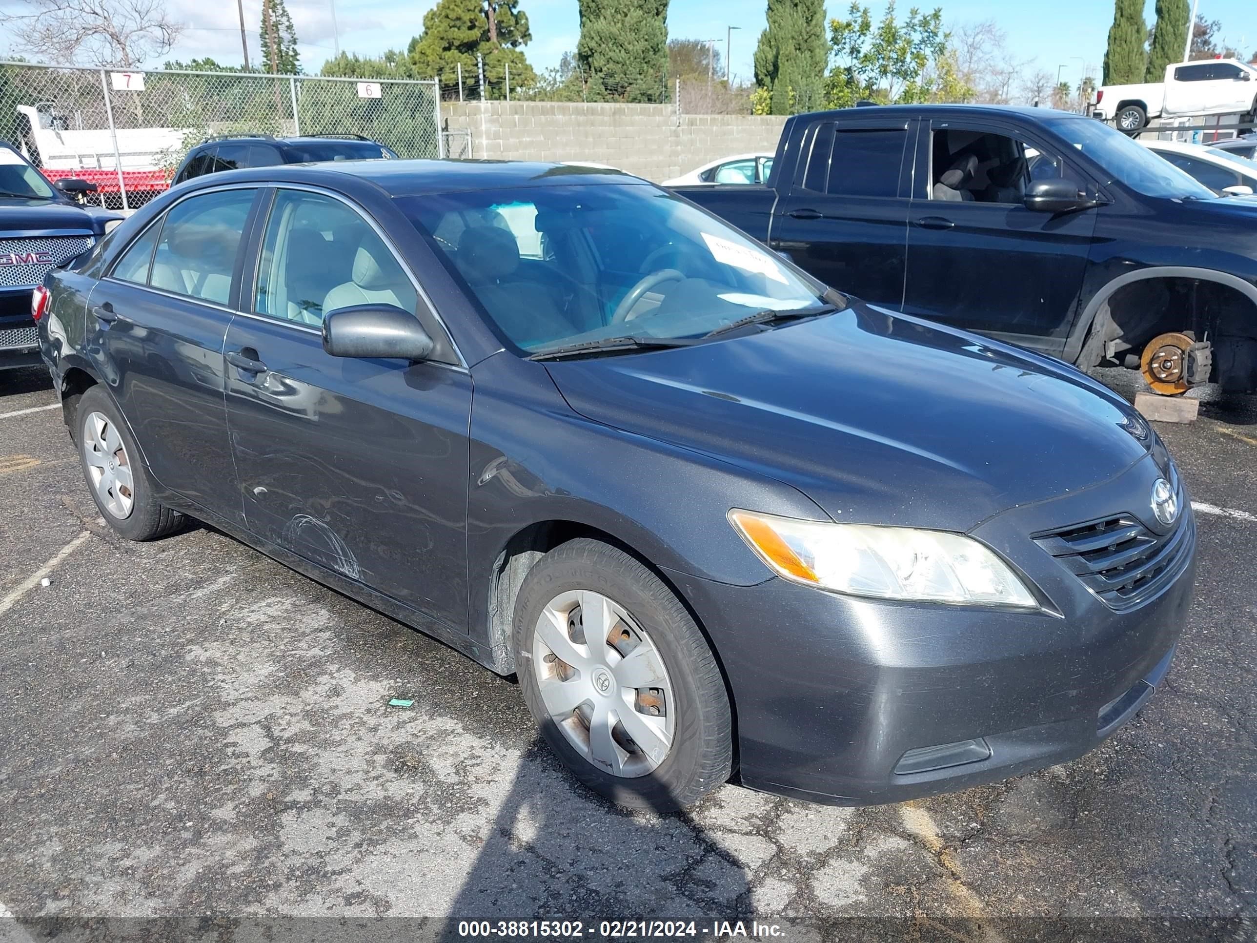 TOYOTA CAMRY 2008 4t1be46k38u238841