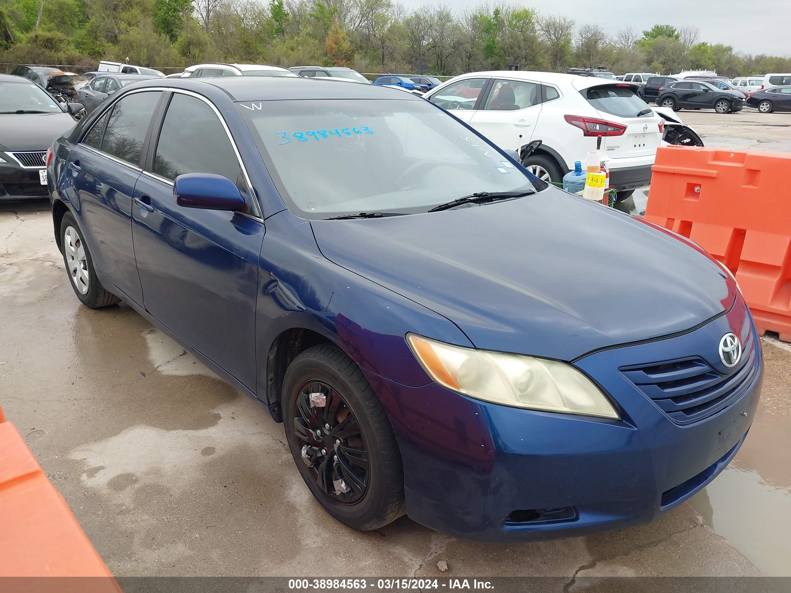 TOYOTA CAMRY 2008 4t1be46k38u242596