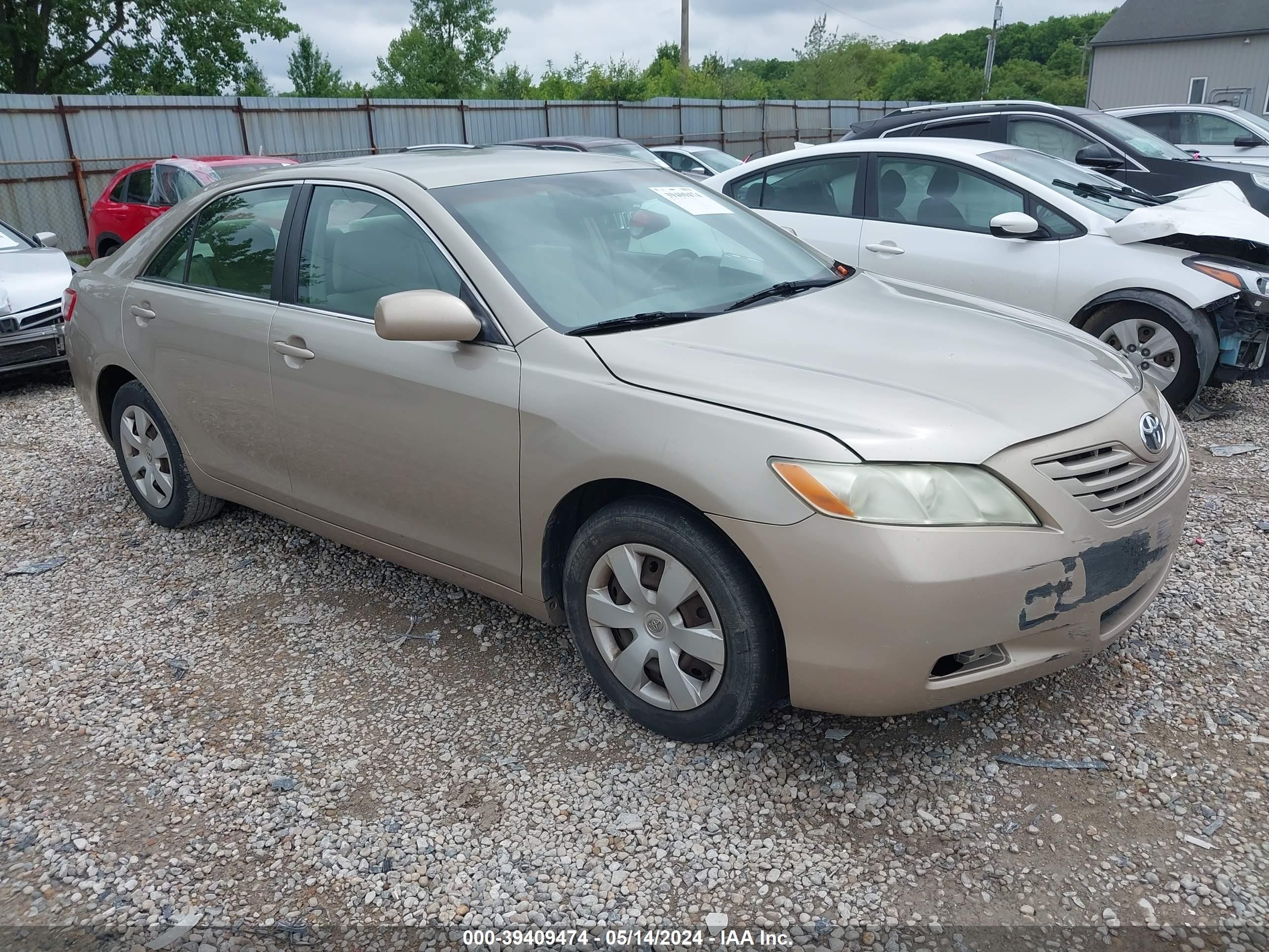 TOYOTA CAMRY 2008 4t1be46k38u257308