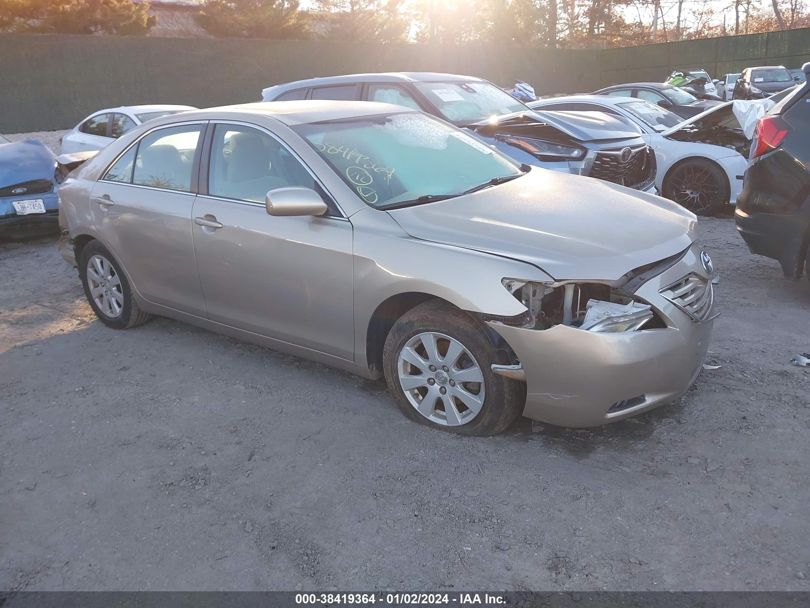 TOYOTA CAMRY 2008 4t1be46k38u737333