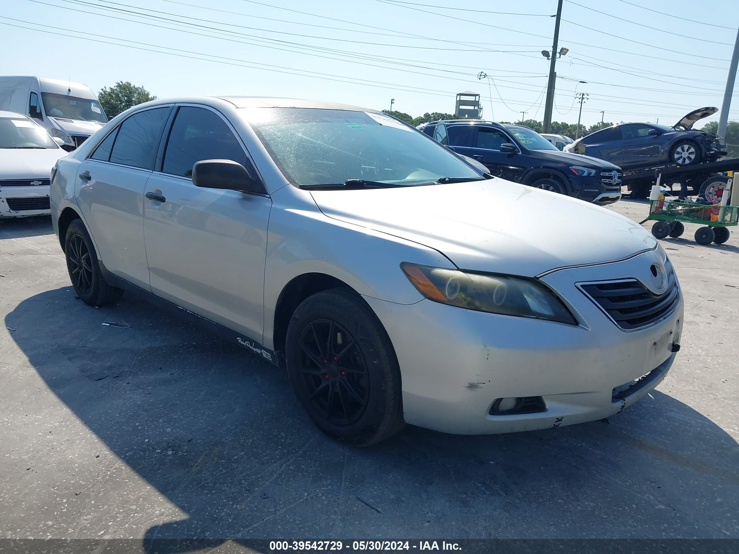 TOYOTA CAMRY 2008 4t1be46k38u741883