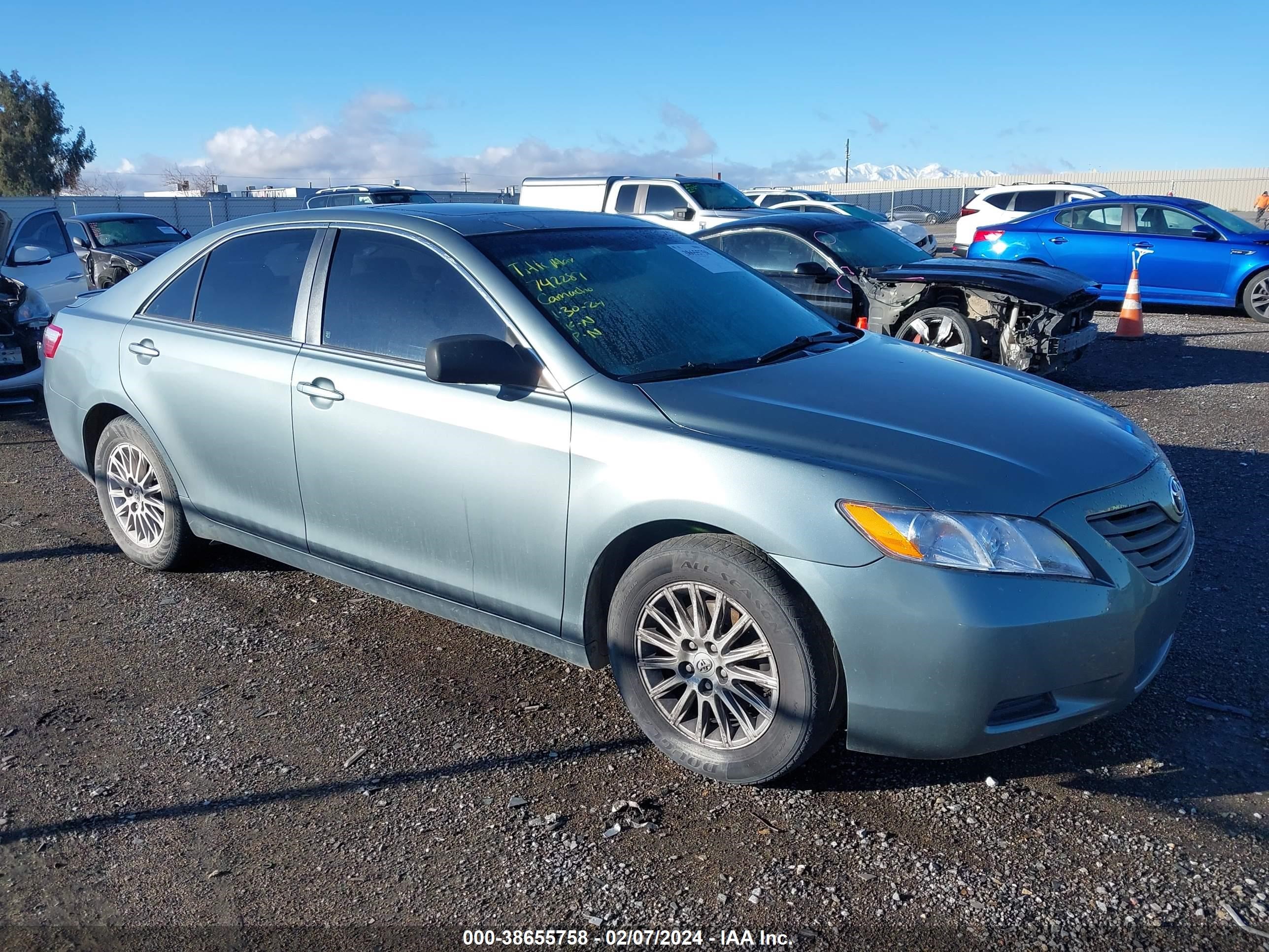 TOYOTA CAMRY 2008 4t1be46k38u742287