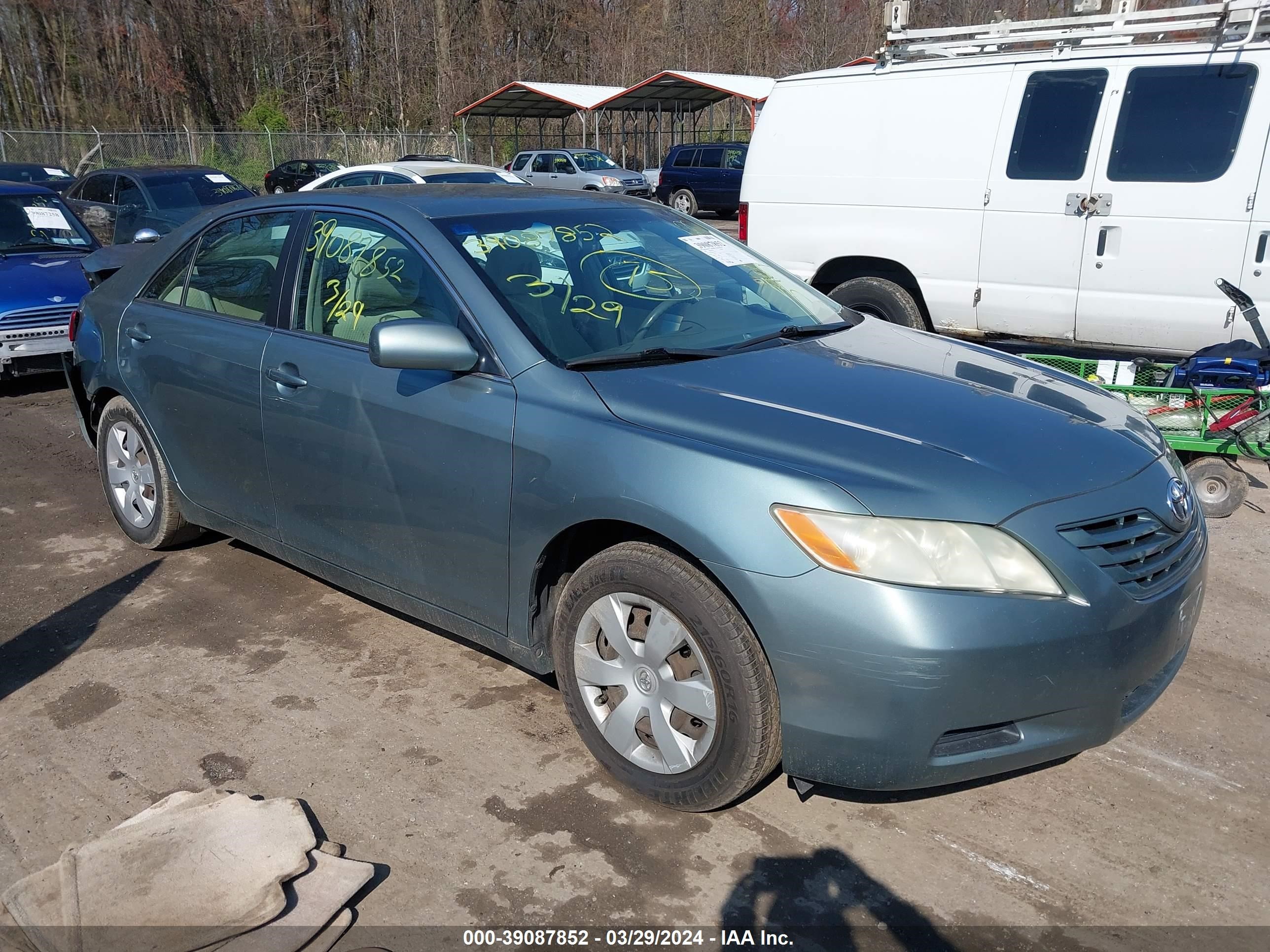 TOYOTA CAMRY 2008 4t1be46k38u750972