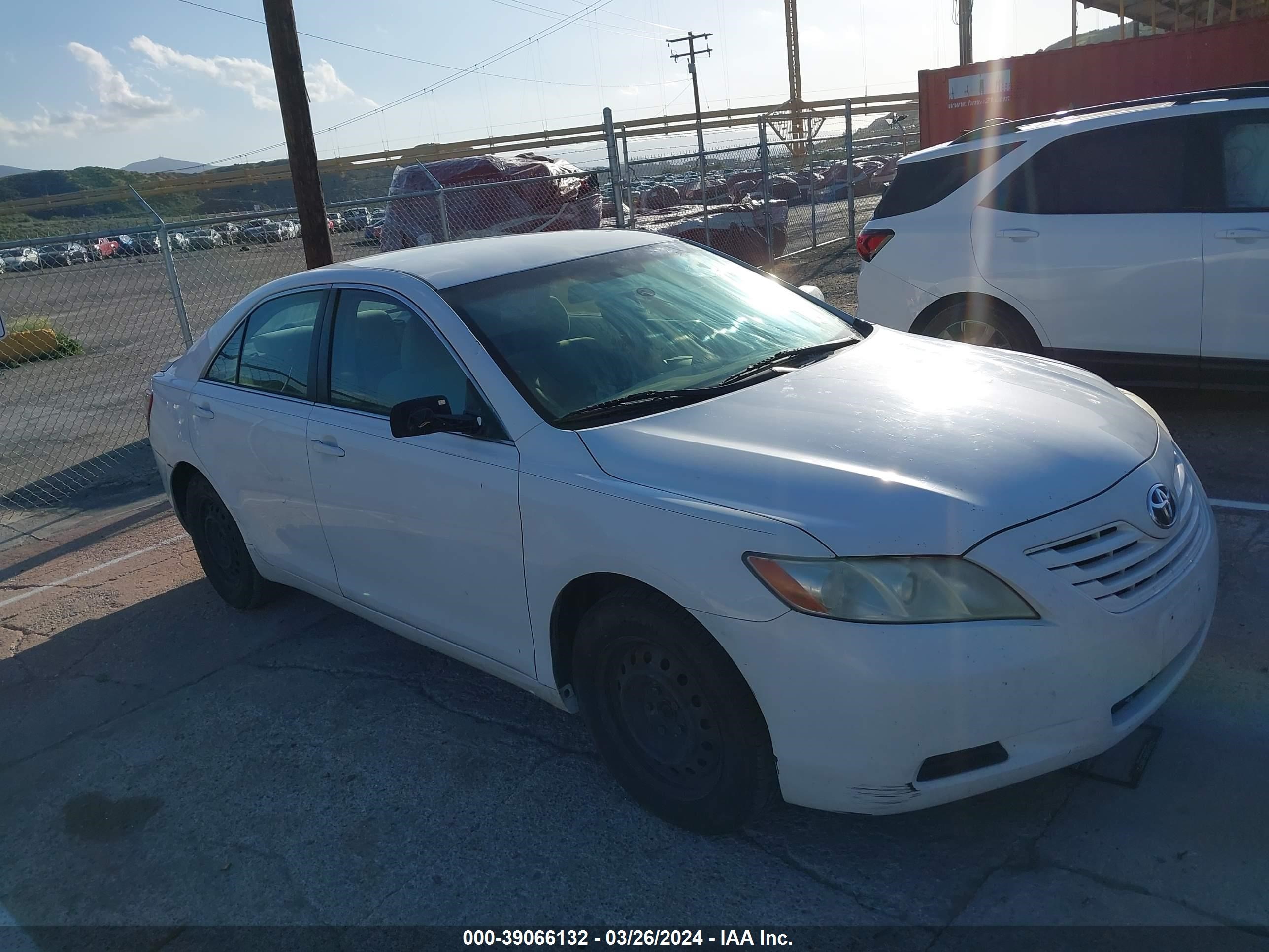 TOYOTA CAMRY 2008 4t1be46k38u752916