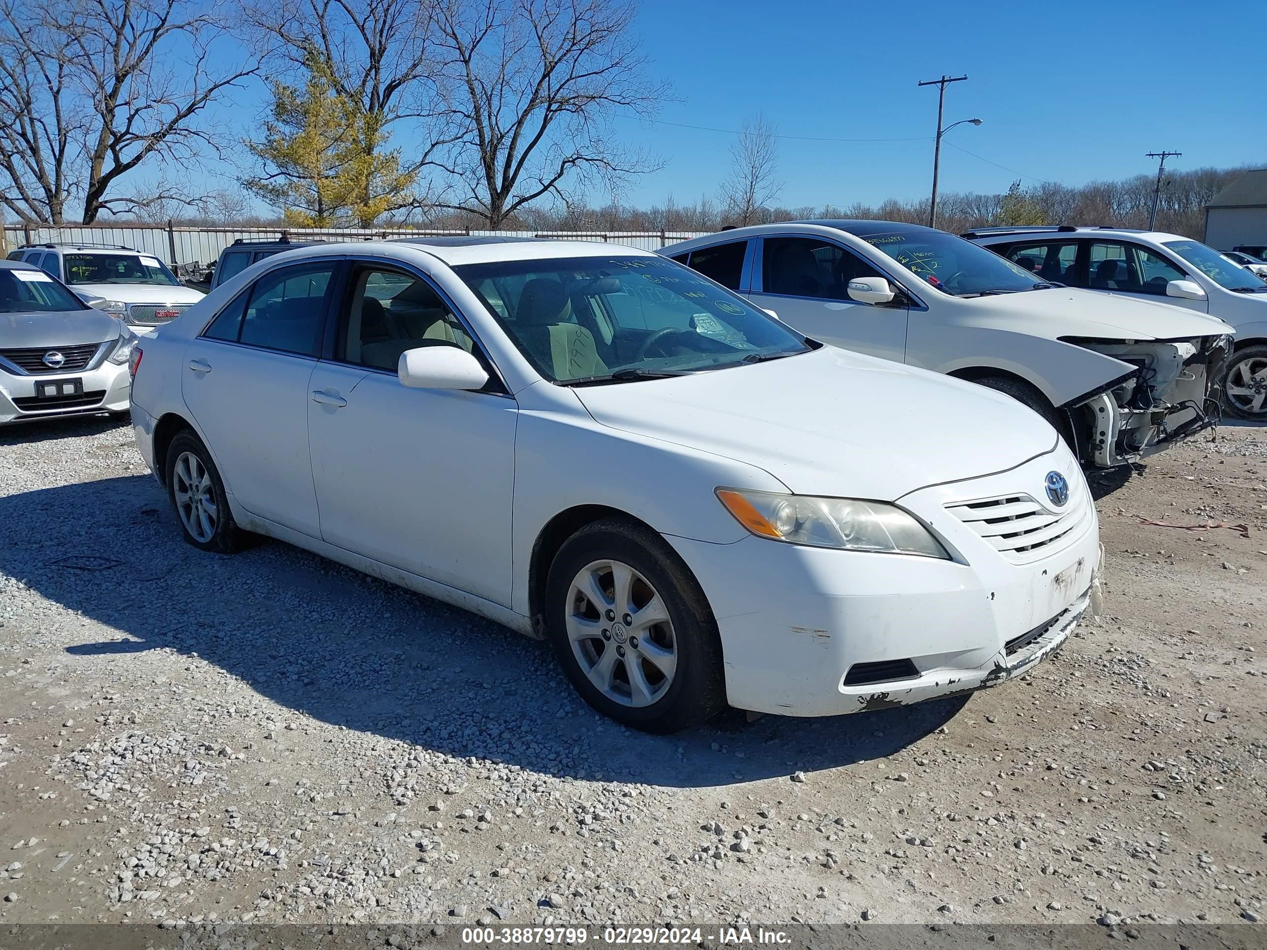 TOYOTA CAMRY 2008 4t1be46k38u754715