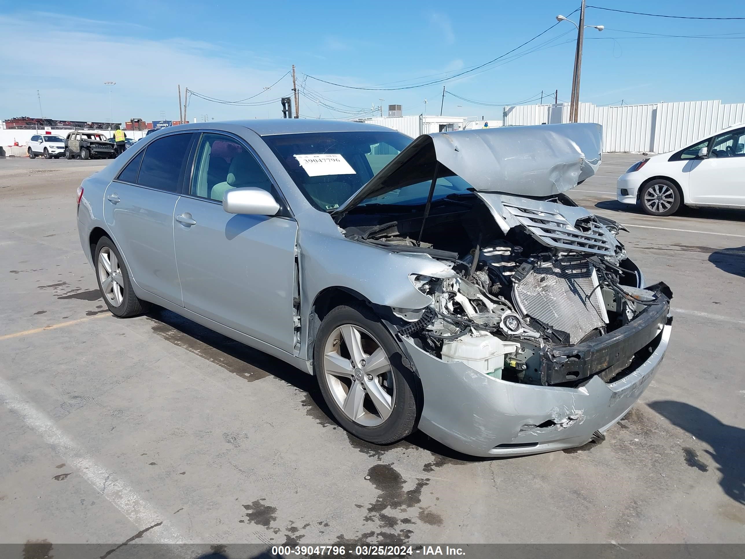 TOYOTA CAMRY 2007 4t1be46k47u010345