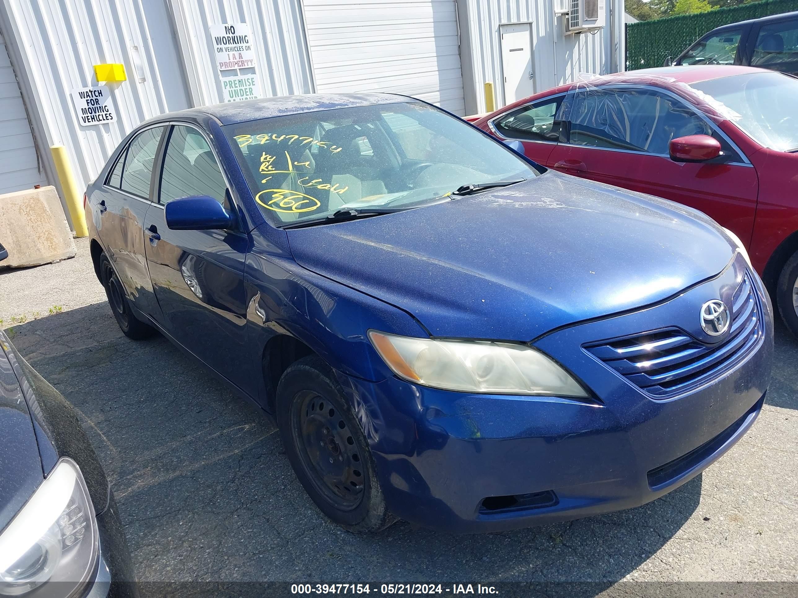 TOYOTA CAMRY 2007 4t1be46k47u040610