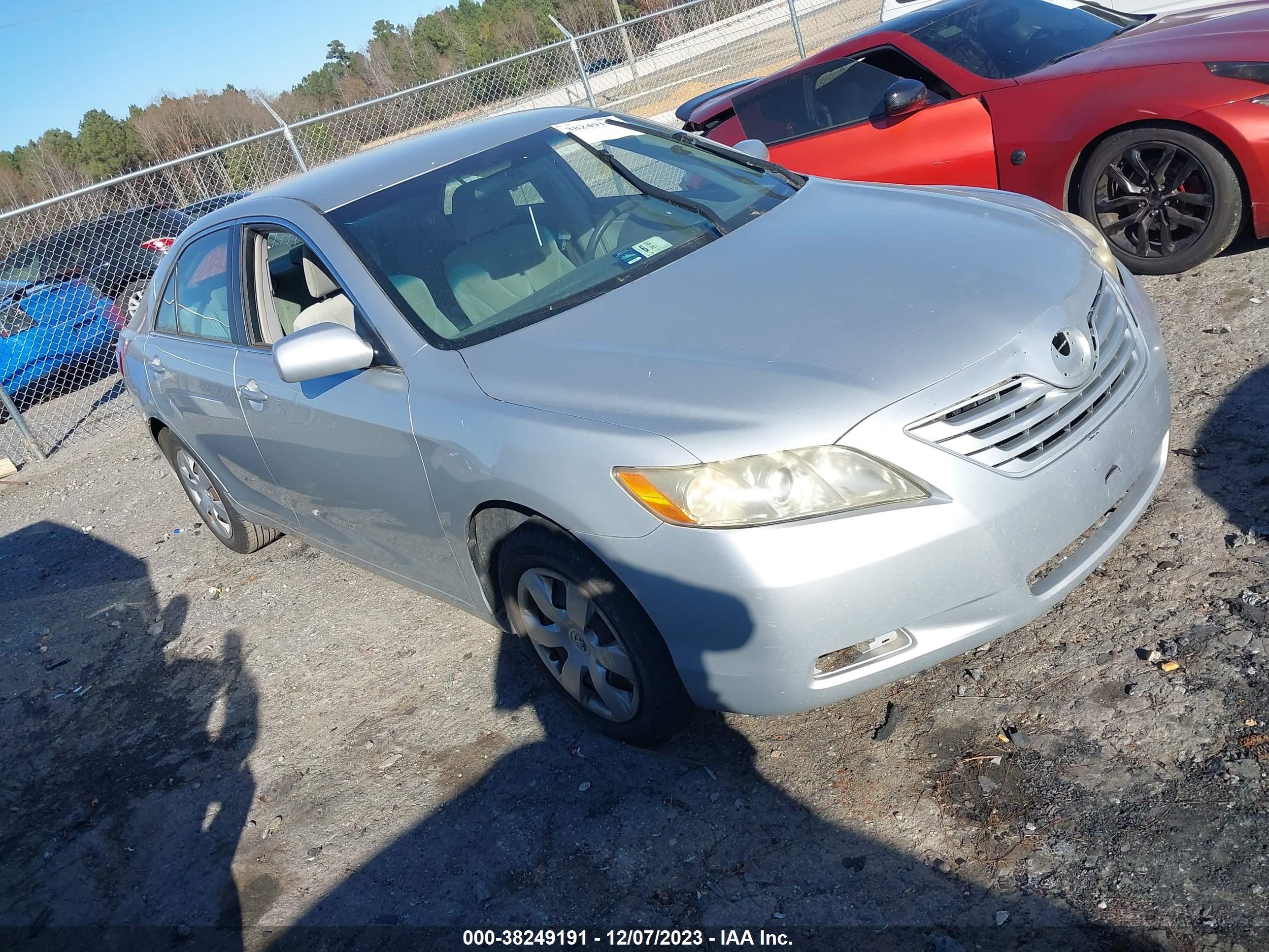 TOYOTA CAMRY 2007 4t1be46k47u143283