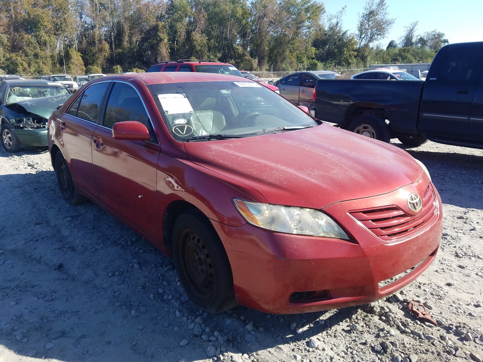 TOYOTA CAMRY 2007 4t1be46k47u157653