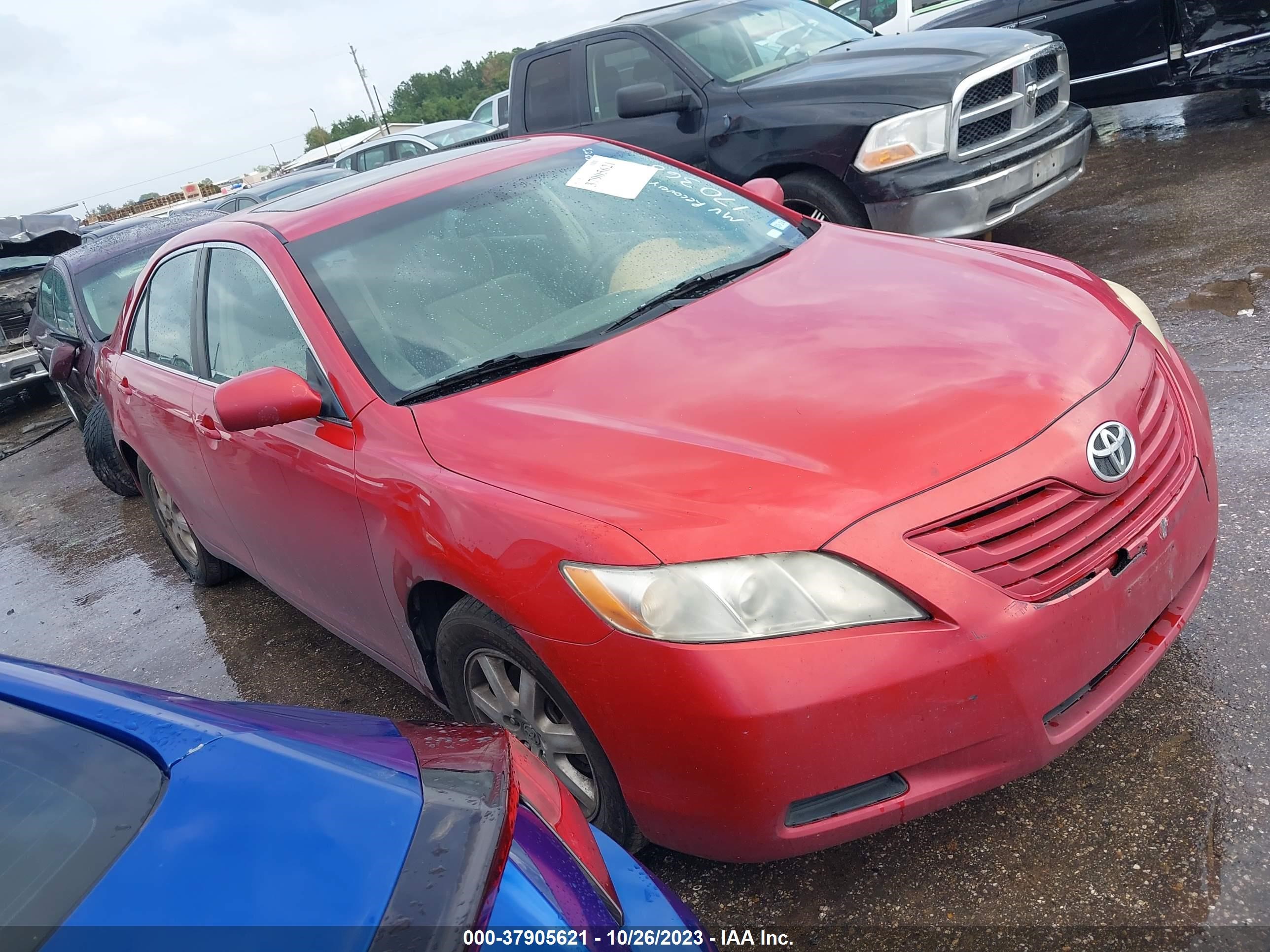 TOYOTA CAMRY 2007 4t1be46k47u170368