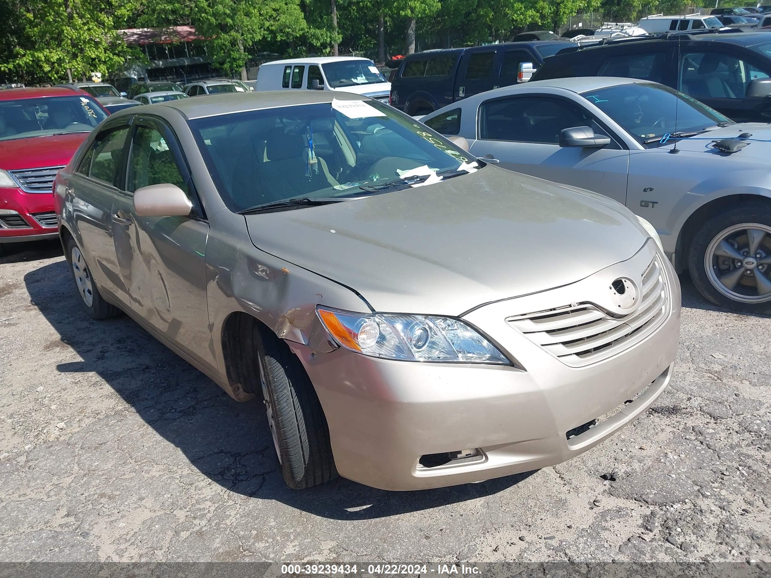 TOYOTA CAMRY 2007 4t1be46k47u185758