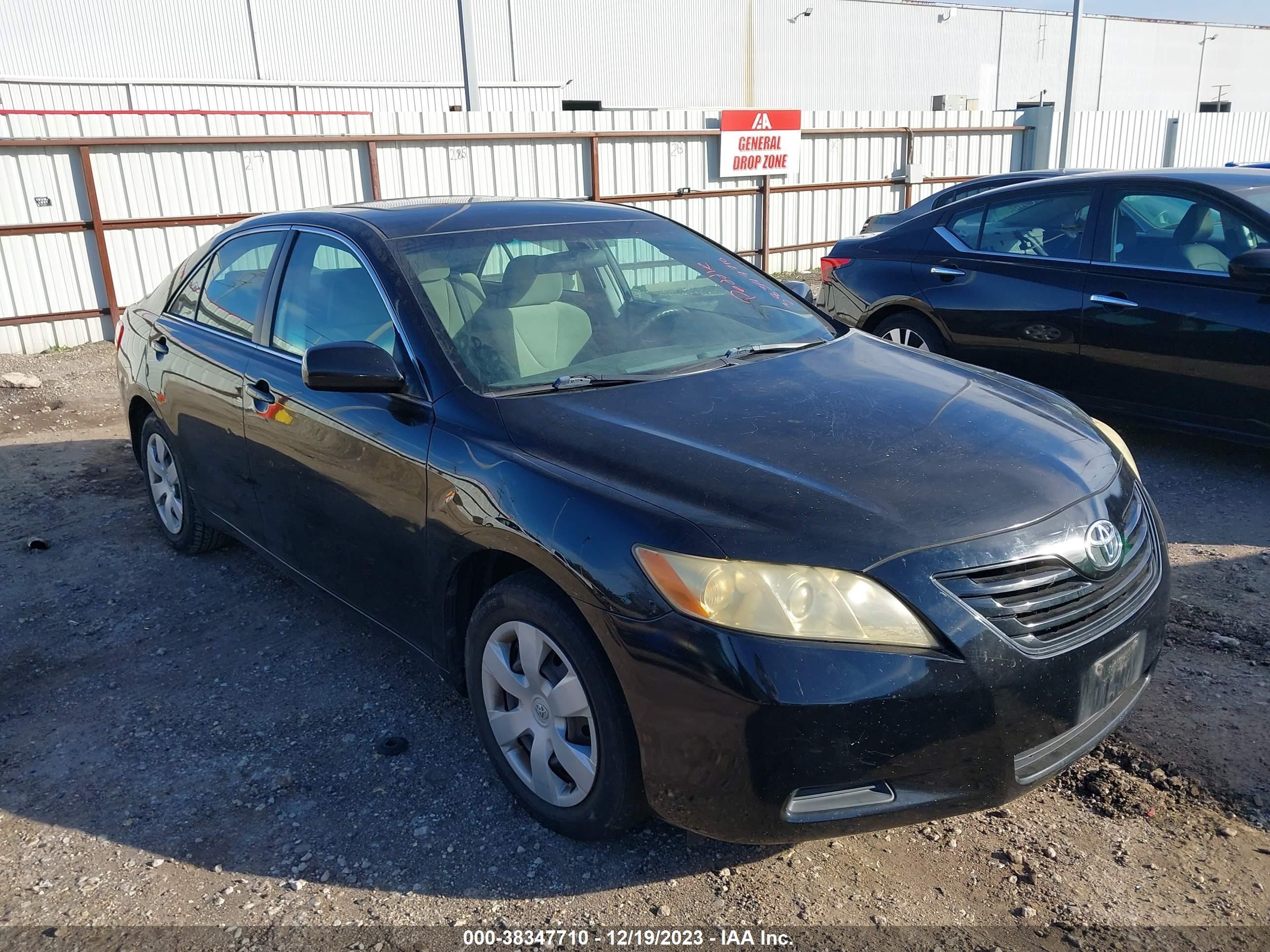 TOYOTA CAMRY 2007 4t1be46k47u509162