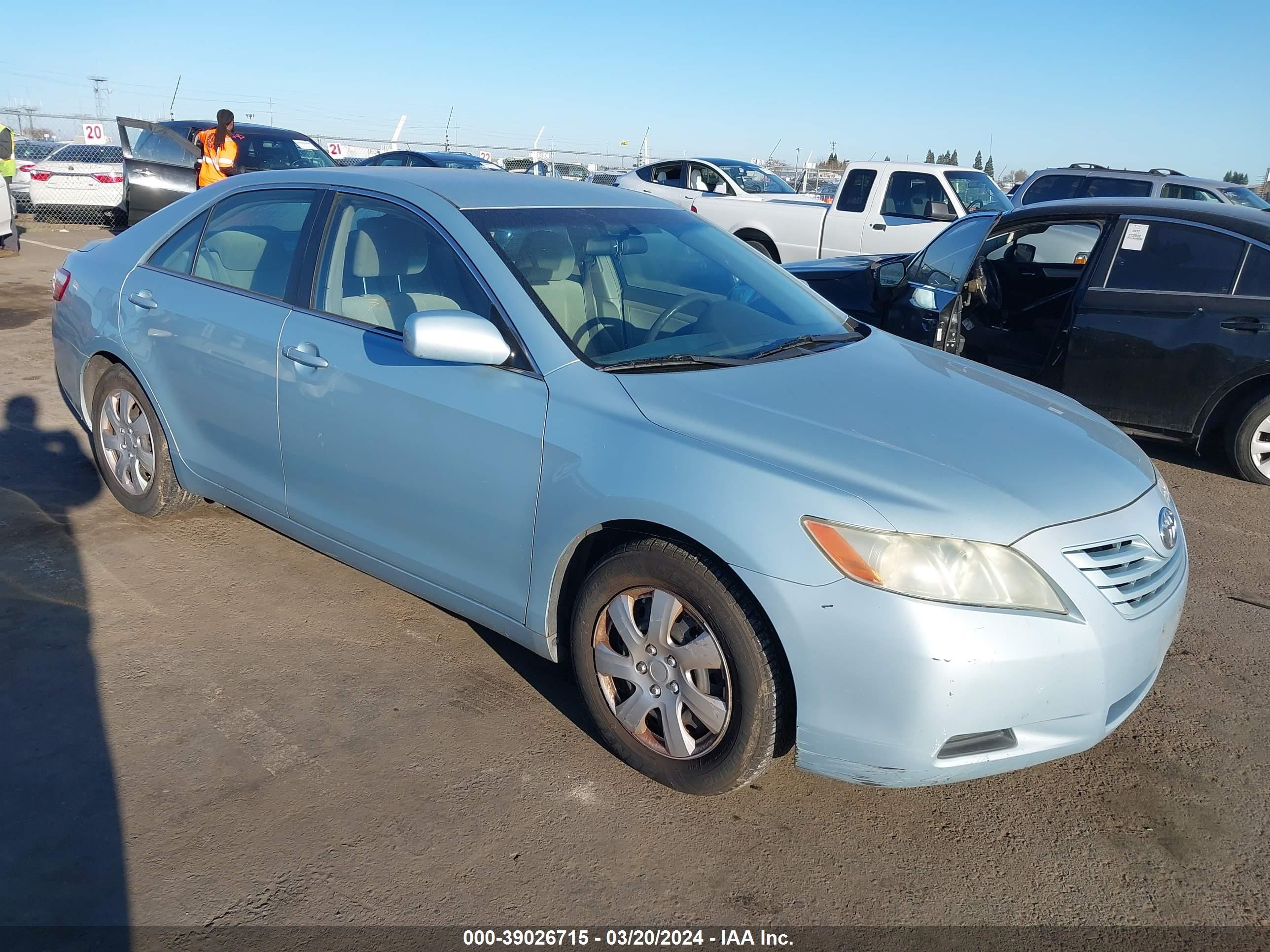 TOYOTA CAMRY 2007 4t1be46k47u537897