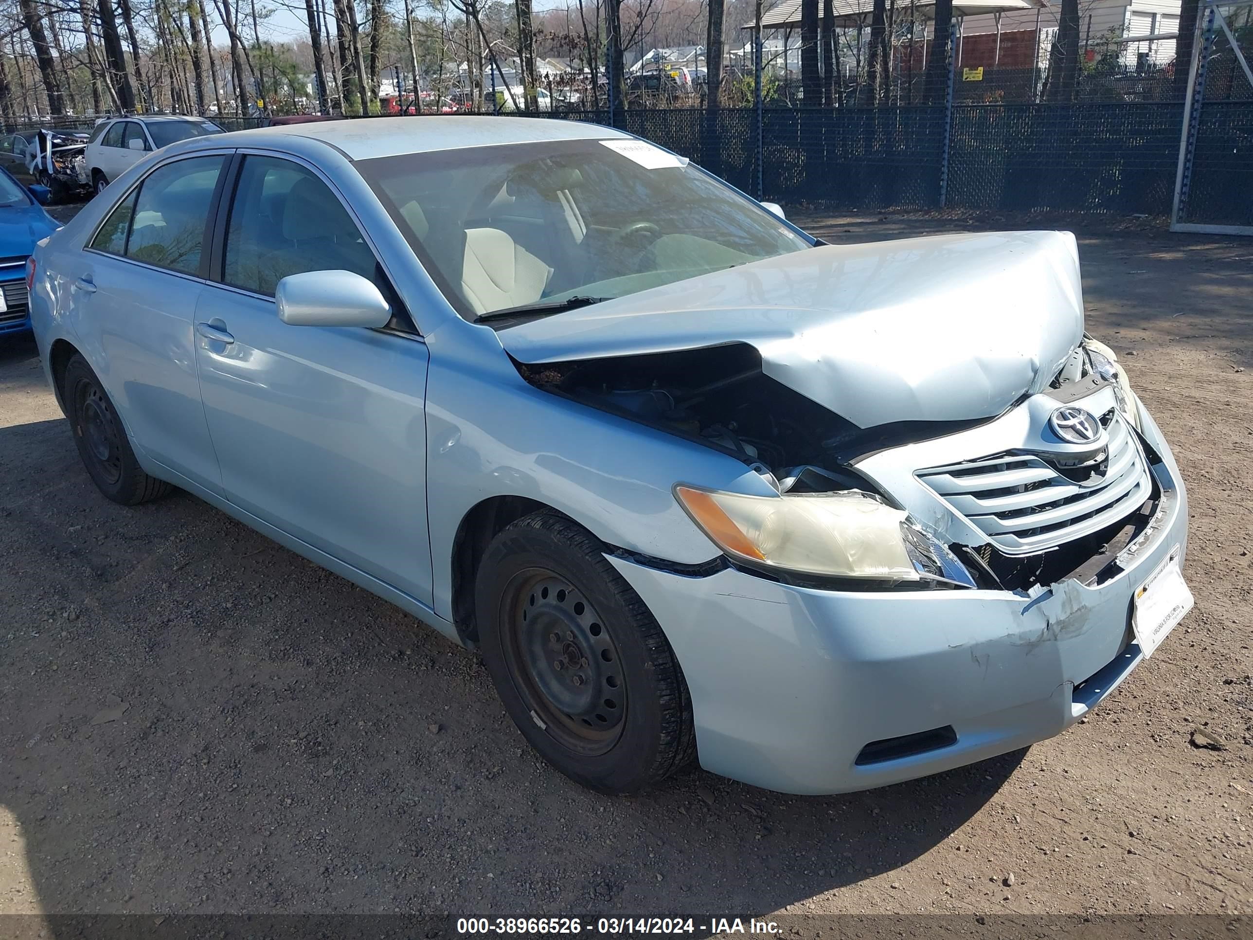 TOYOTA CAMRY 2007 4t1be46k47u552724