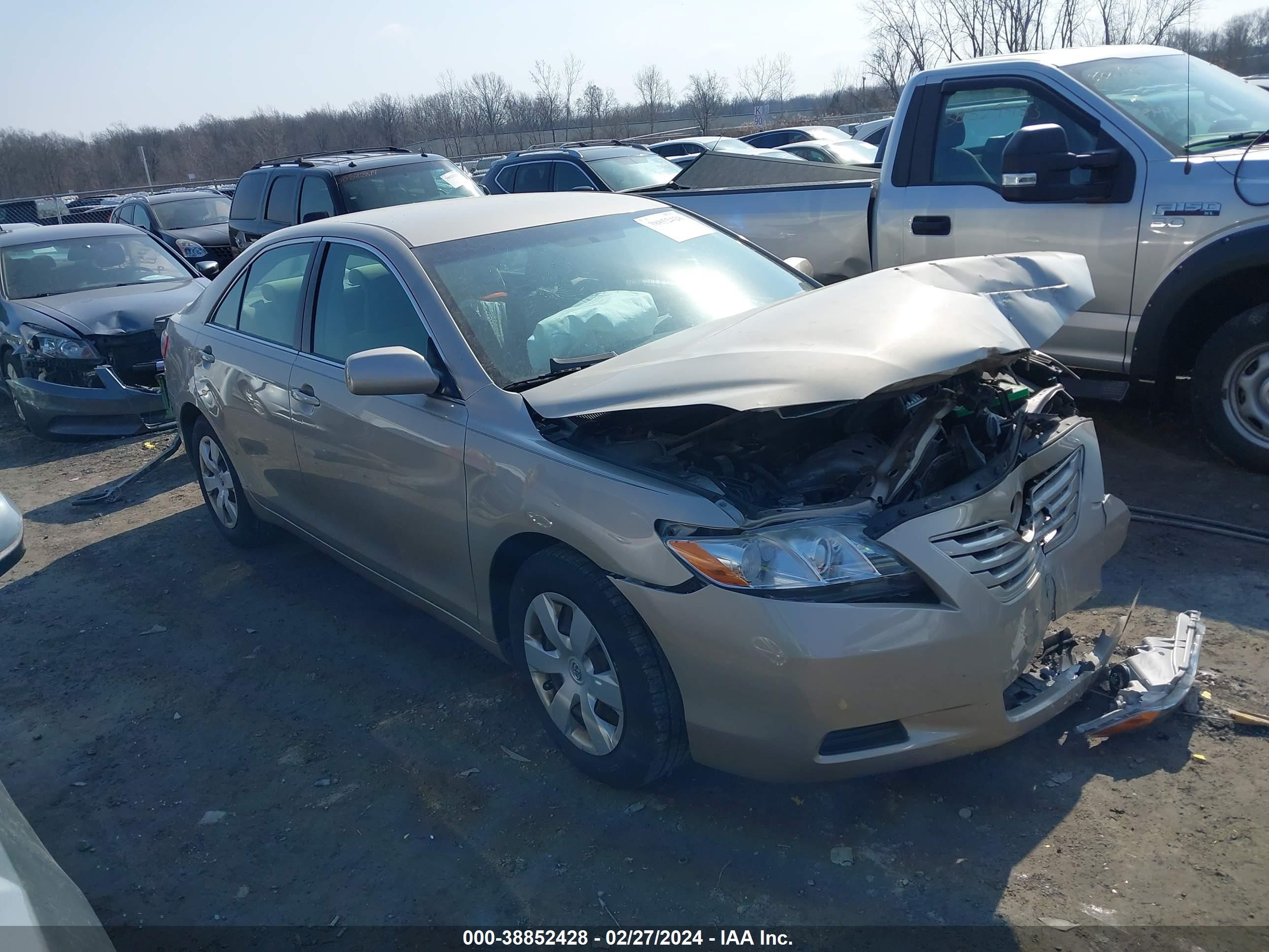 TOYOTA CAMRY 2007 4t1be46k47u619905