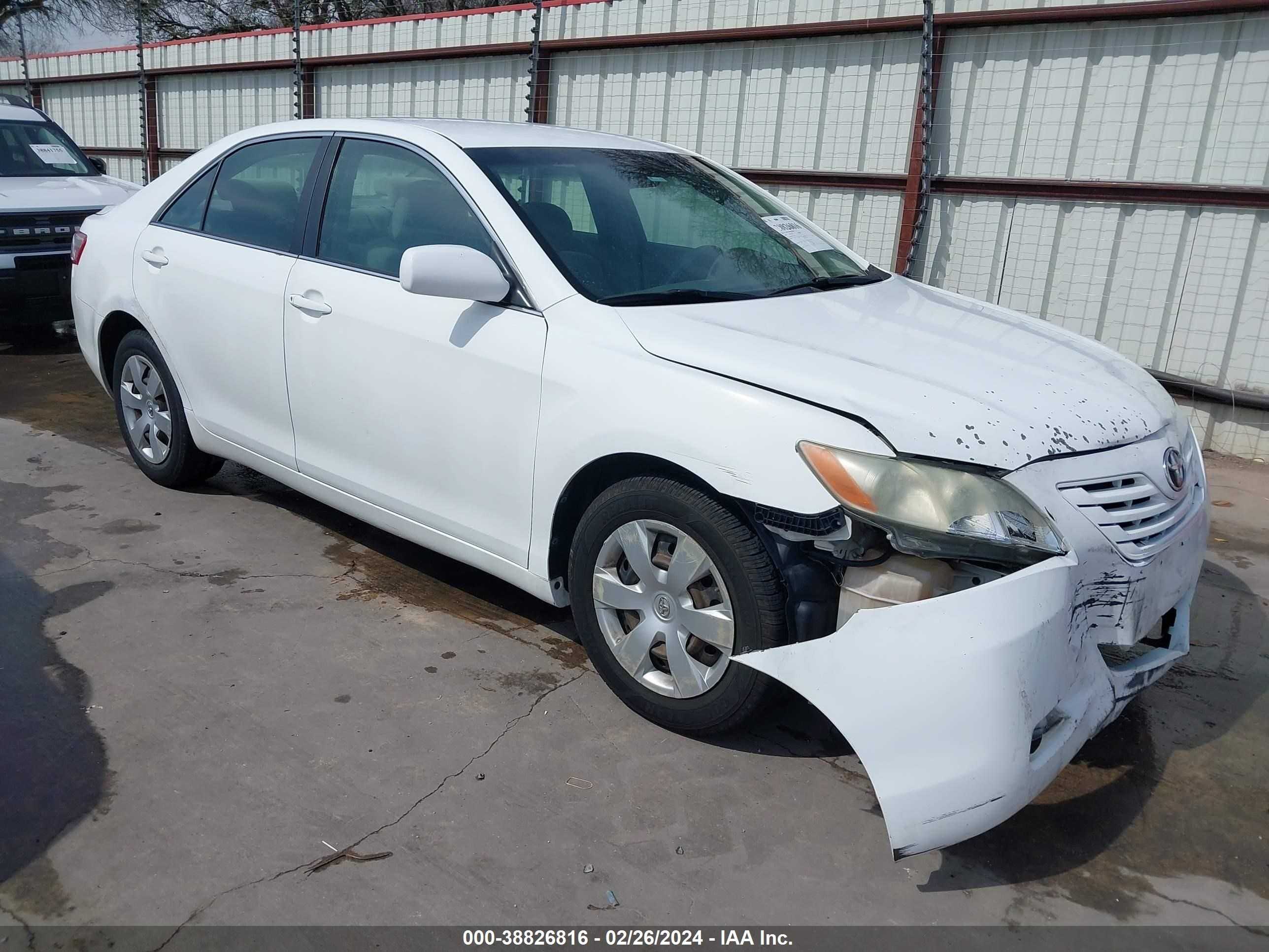 TOYOTA CAMRY 2007 4t1be46k47u635764