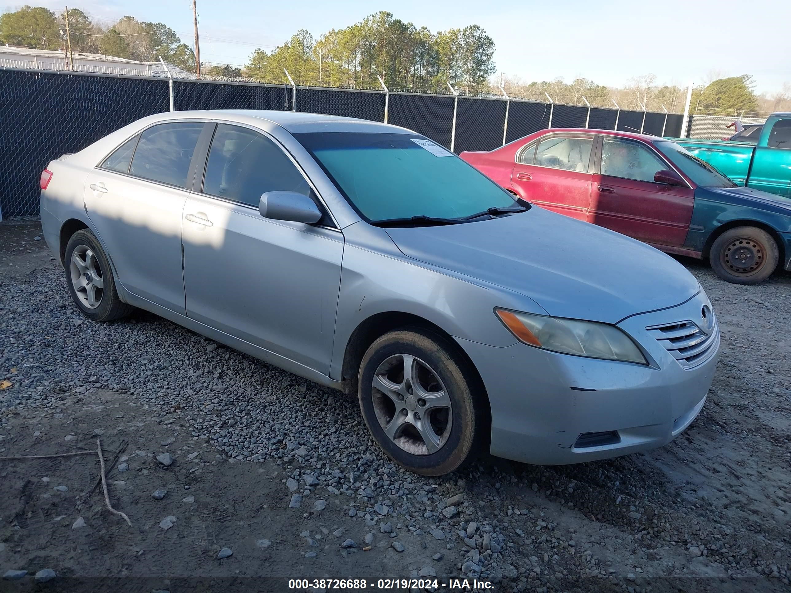 TOYOTA CAMRY 2007 4t1be46k47u642620