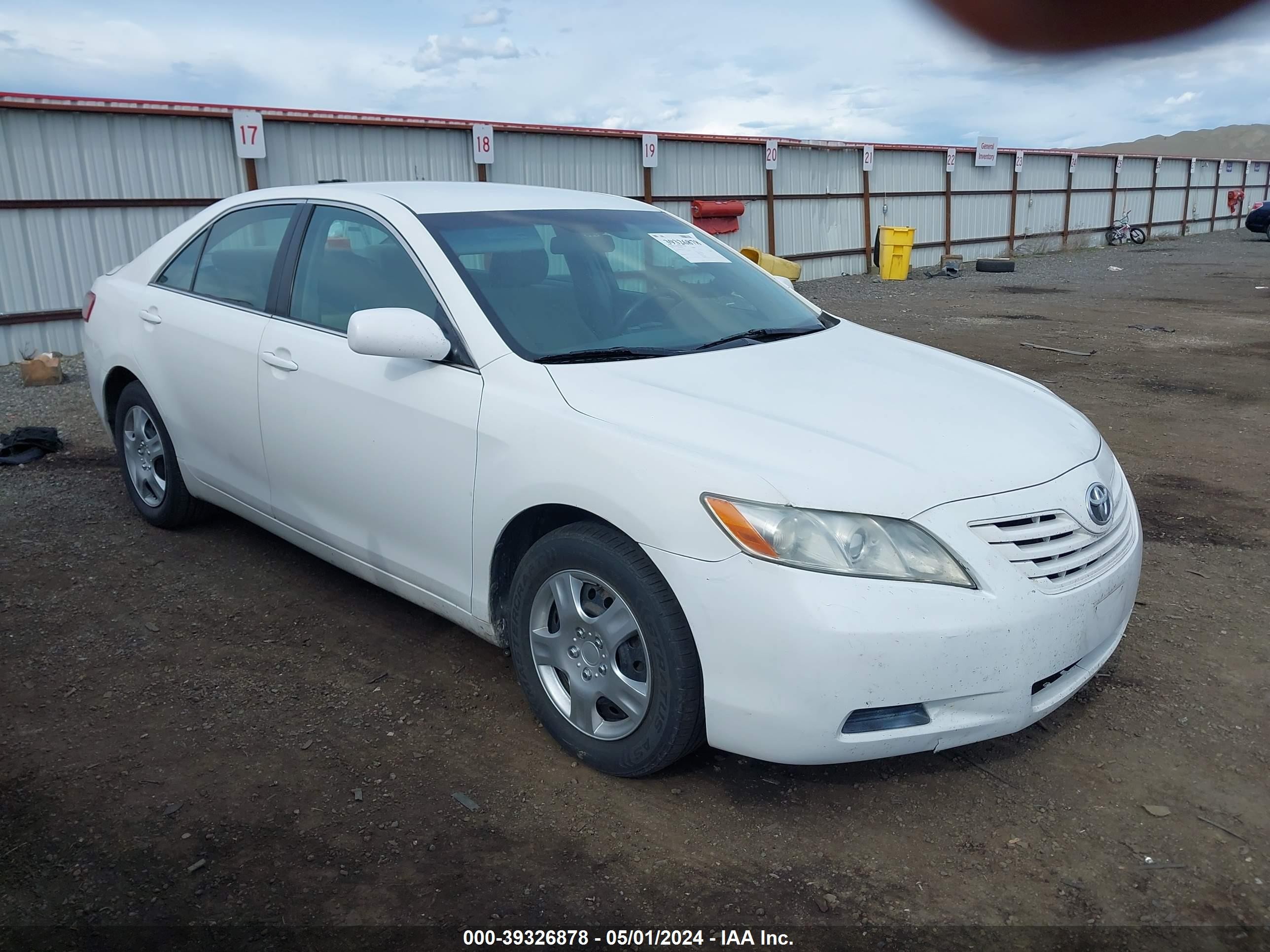 TOYOTA CAMRY 2007 4t1be46k47u661961