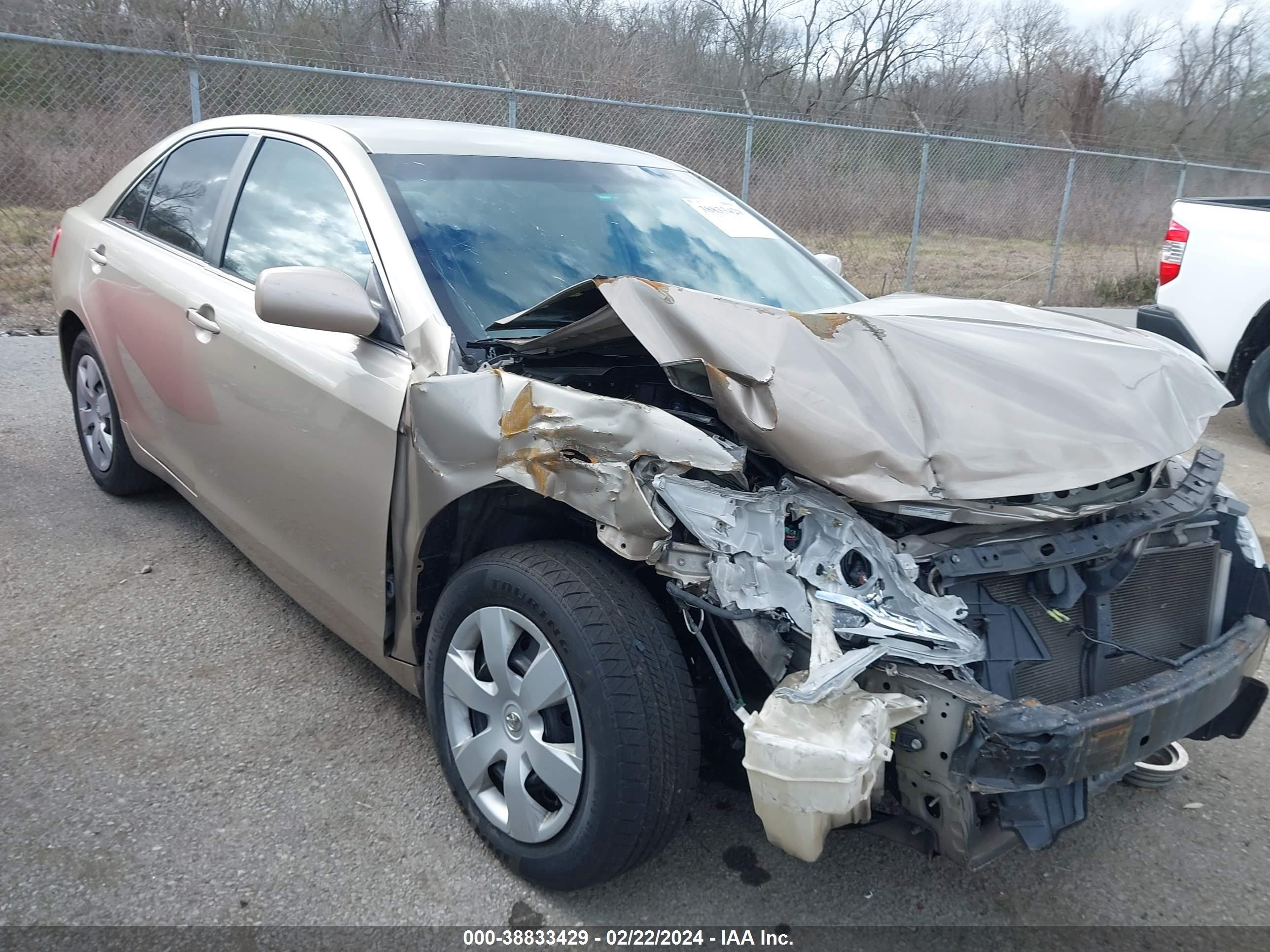 TOYOTA CAMRY 2007 4t1be46k47u725092