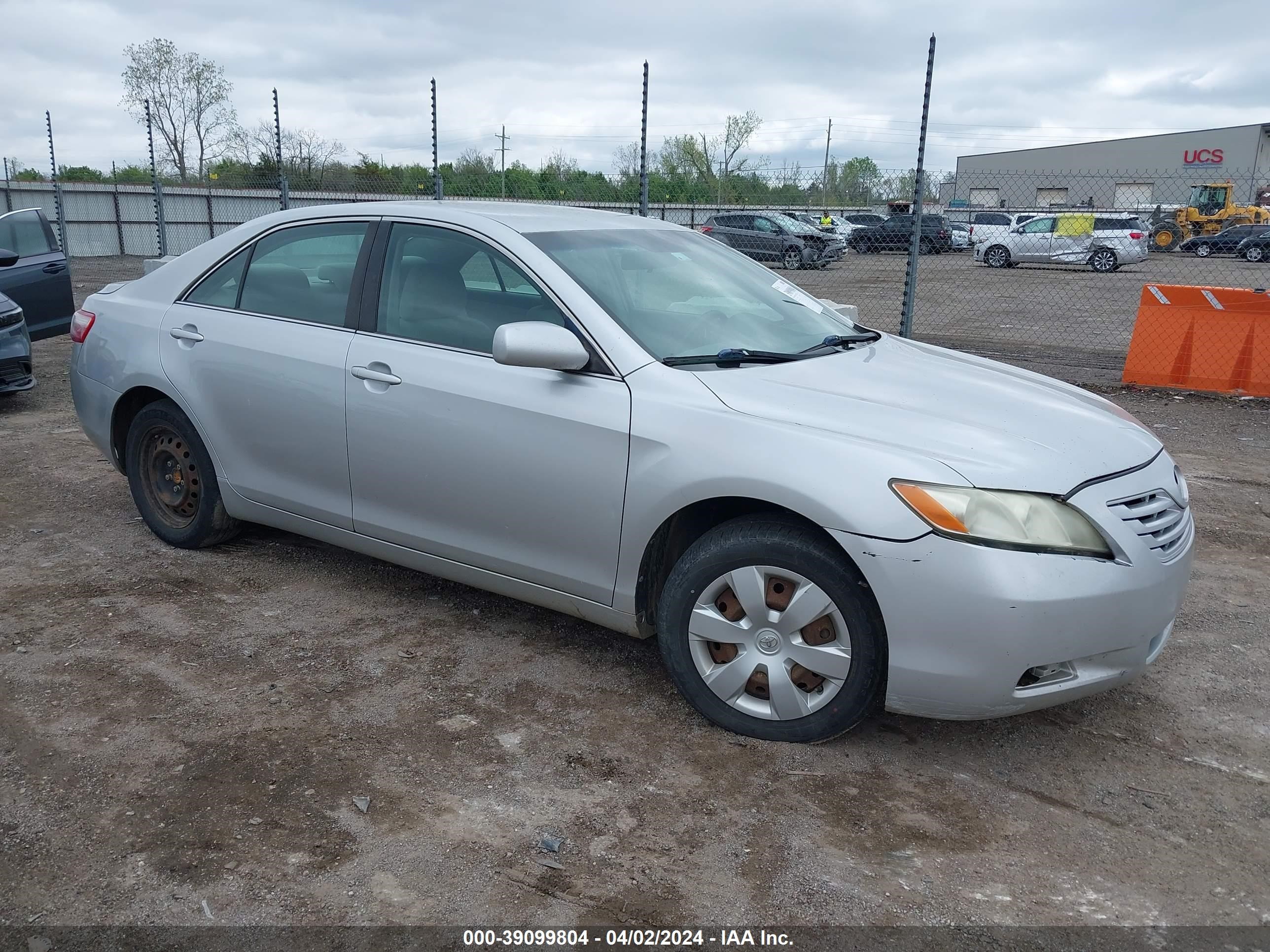 TOYOTA CAMRY 2008 4t1be46k48u240758