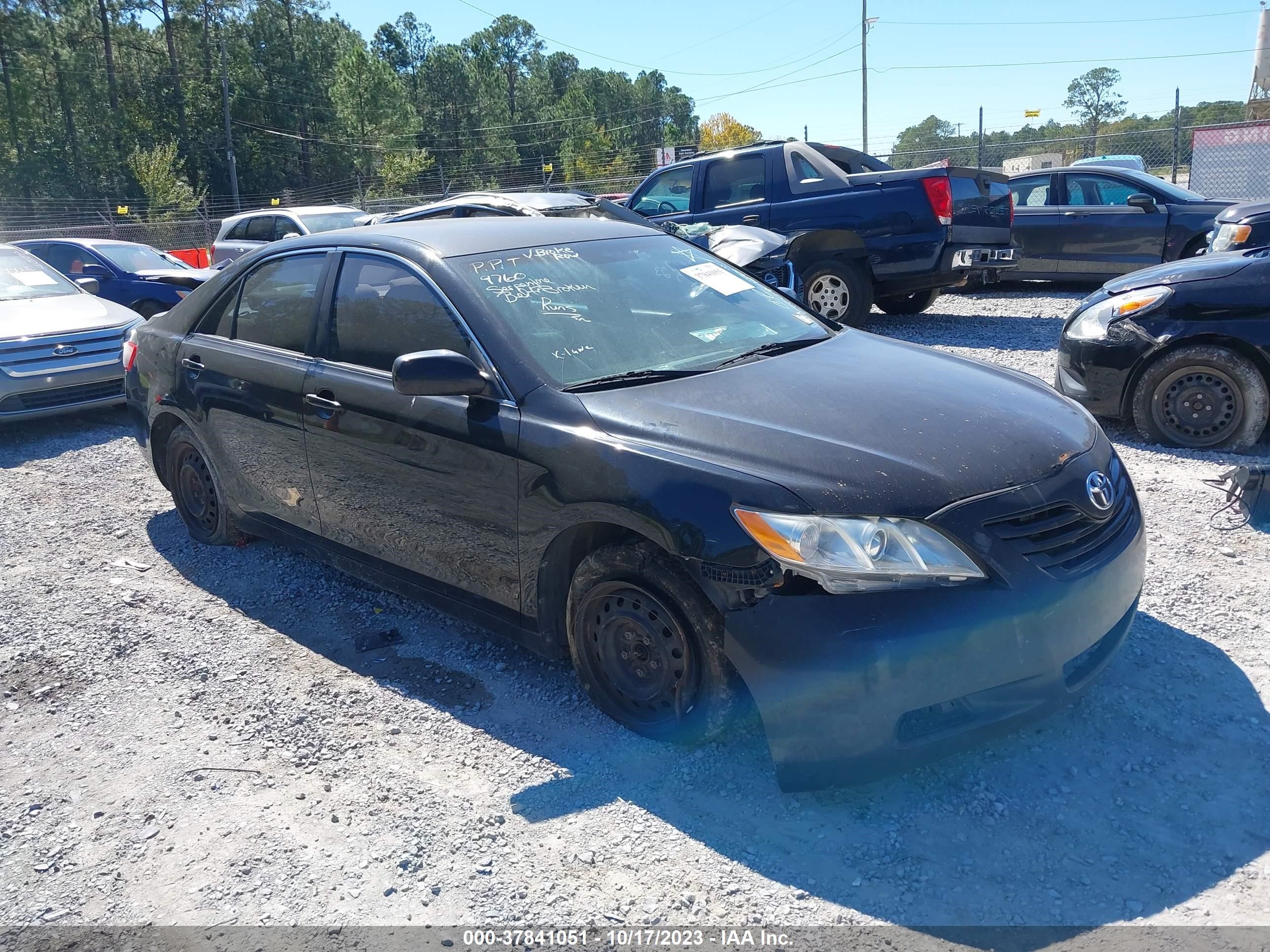 TOYOTA CAMRY 2008 4t1be46k48u254594