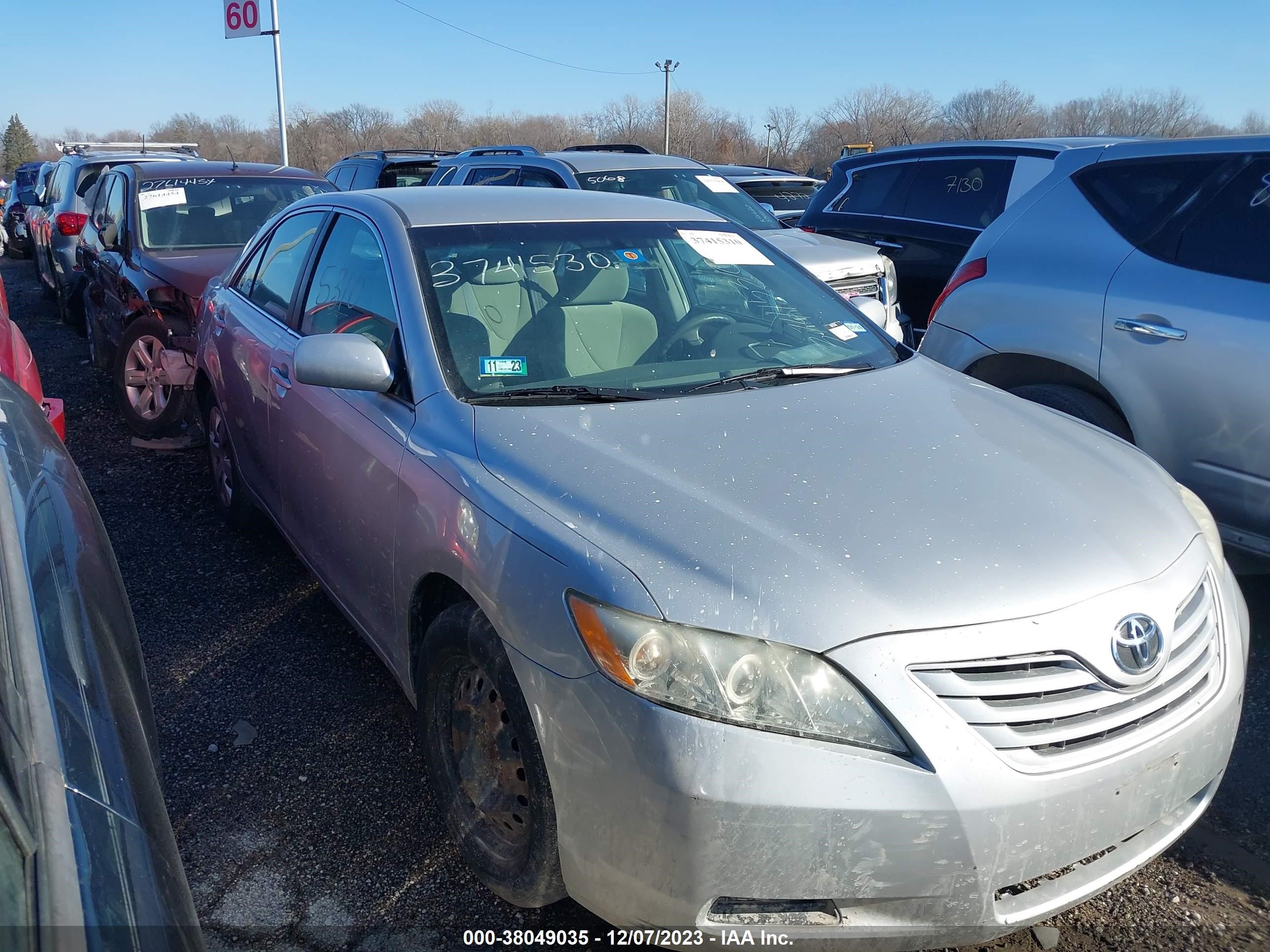 TOYOTA CAMRY 2008 4t1be46k48u259892