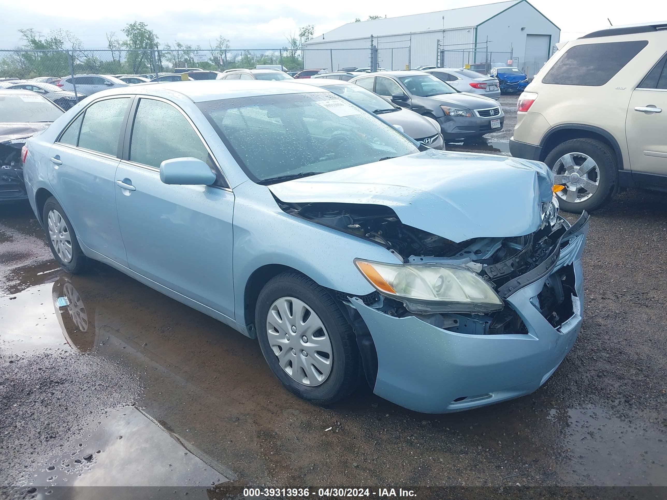 TOYOTA CAMRY 2008 4t1be46k48u744386