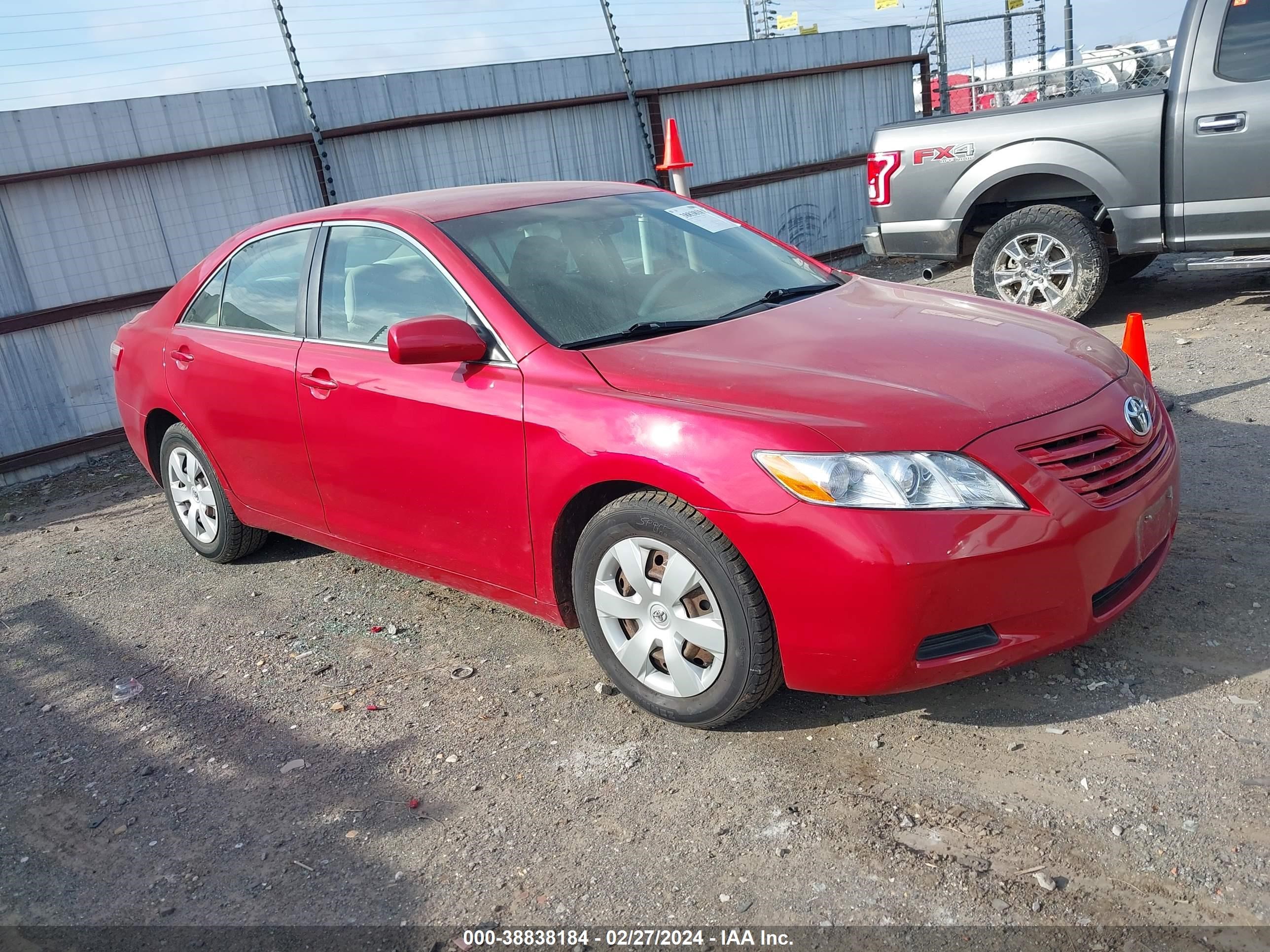 TOYOTA CAMRY 2009 4t1be46k49u356589