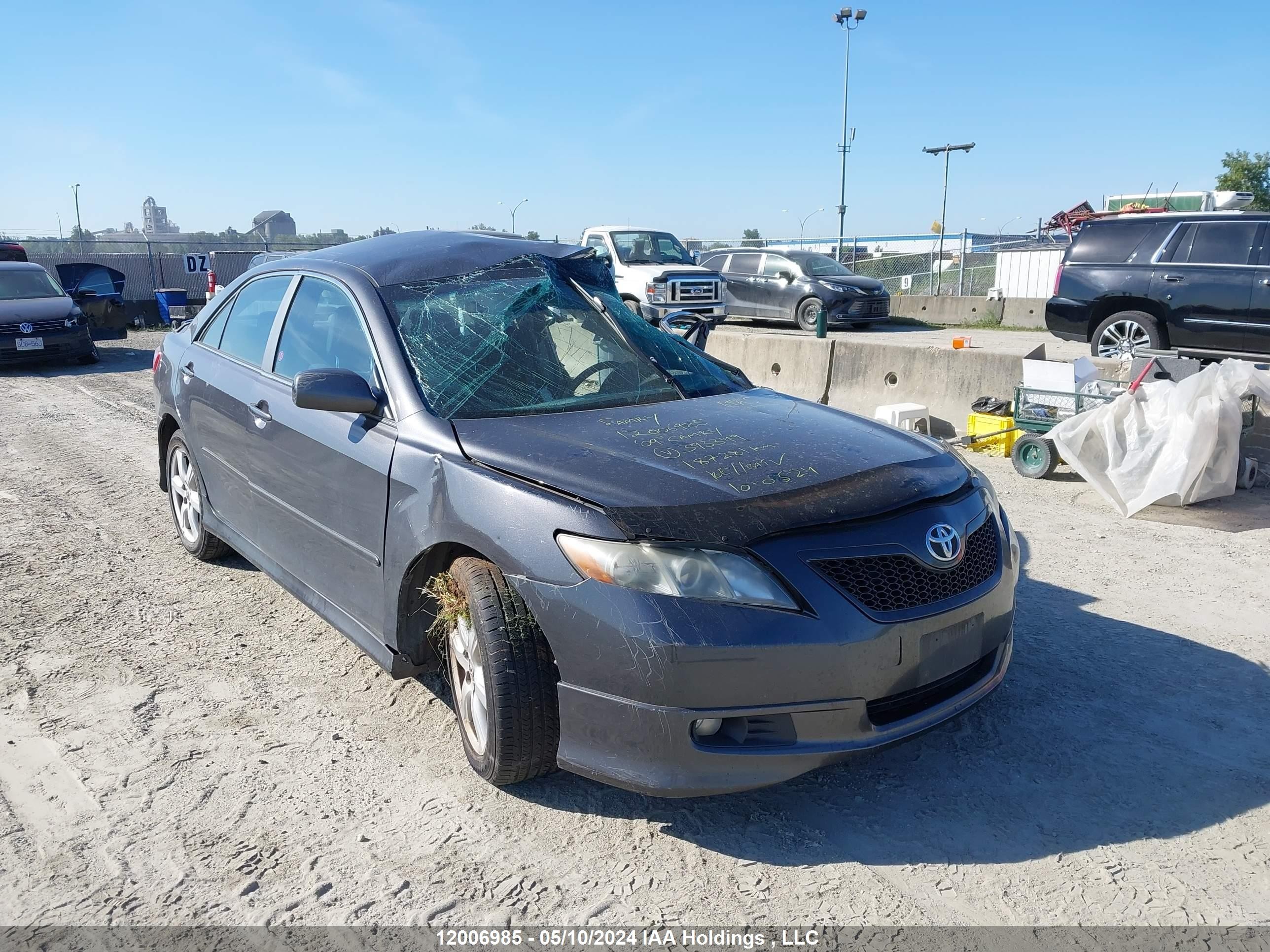 TOYOTA CAMRY 2009 4t1be46k49u393349