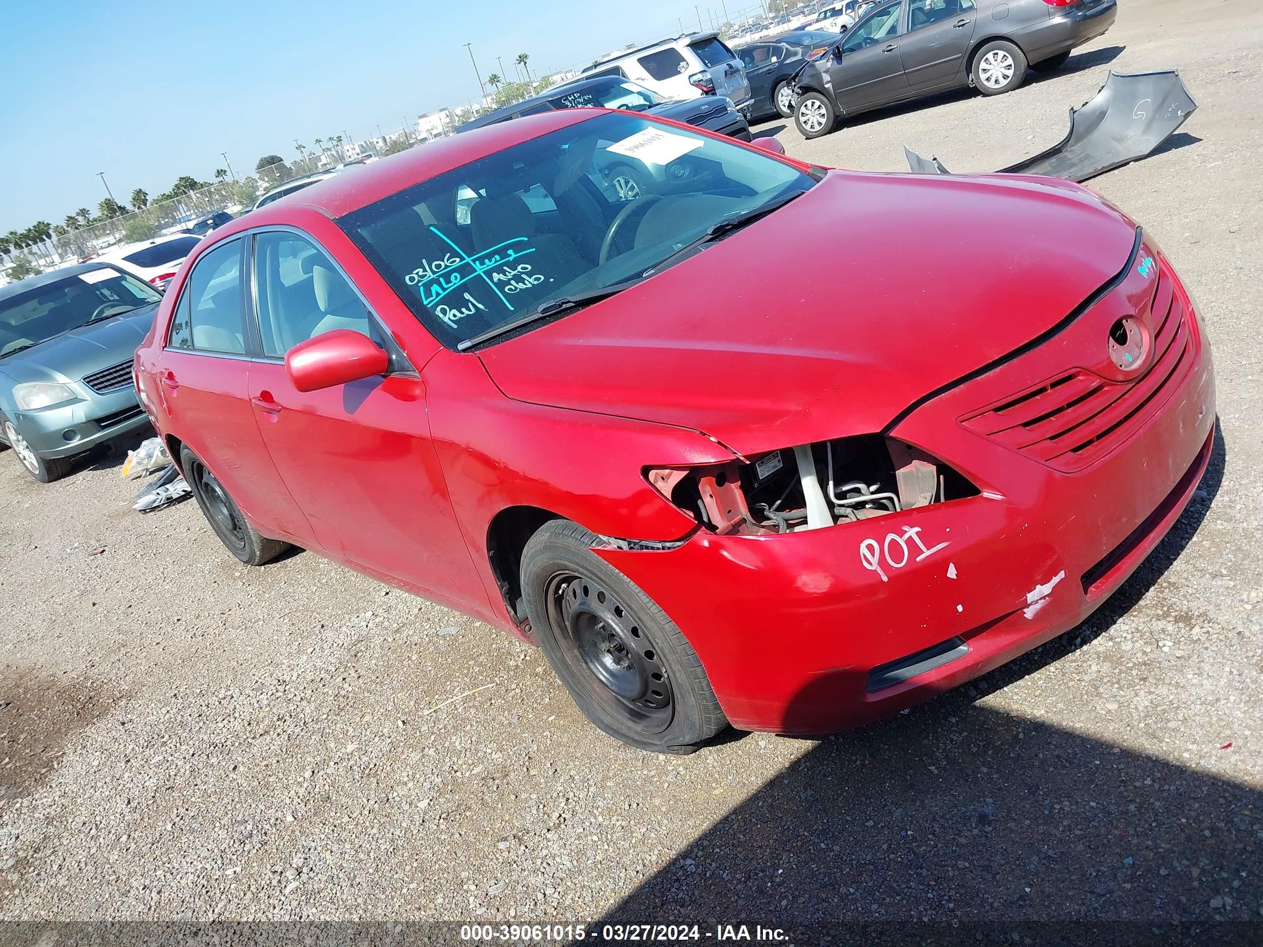 TOYOTA CAMRY 2009 4t1be46k49u402647