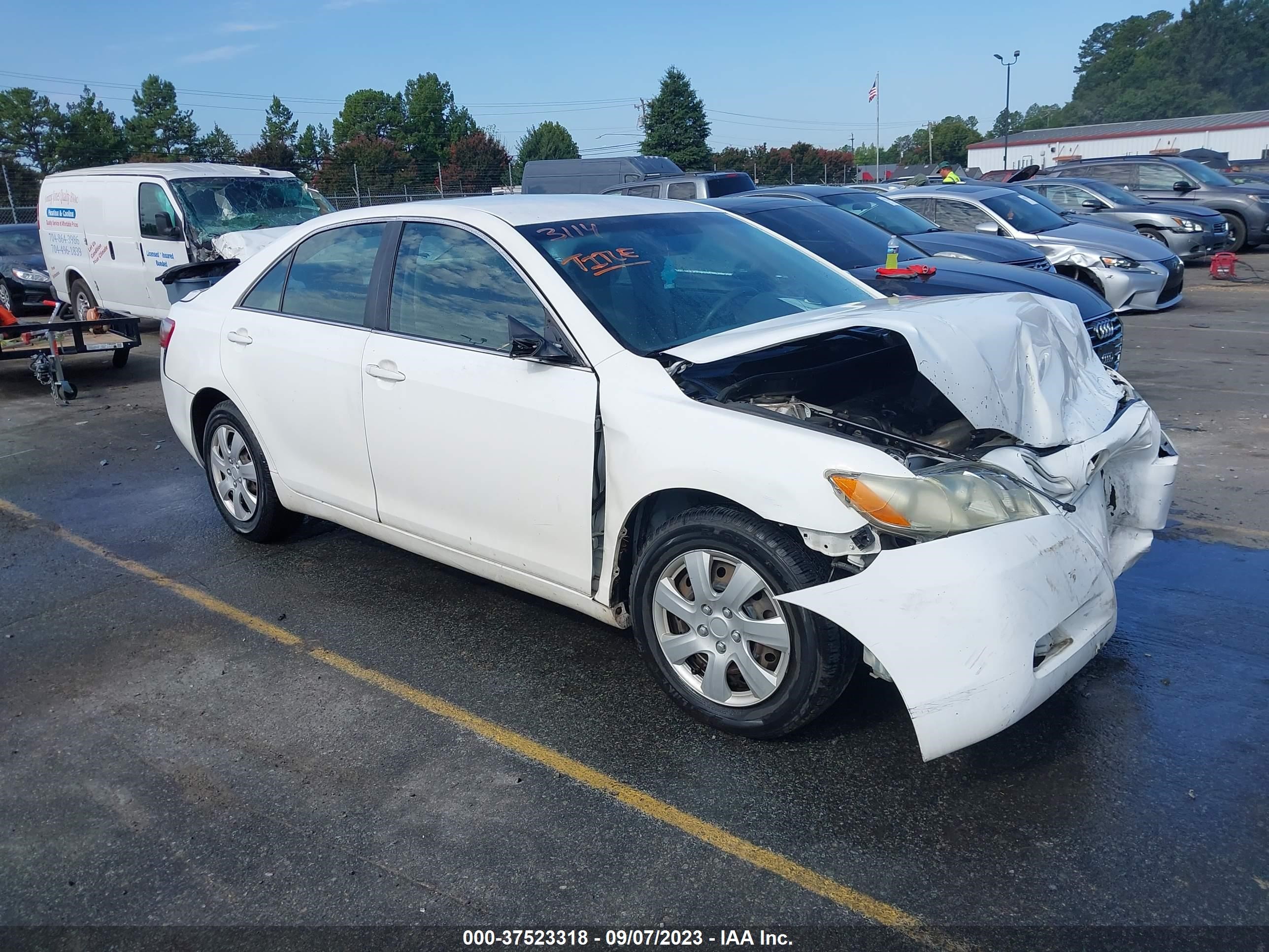 TOYOTA CAMRY 2009 4t1be46k49u843114