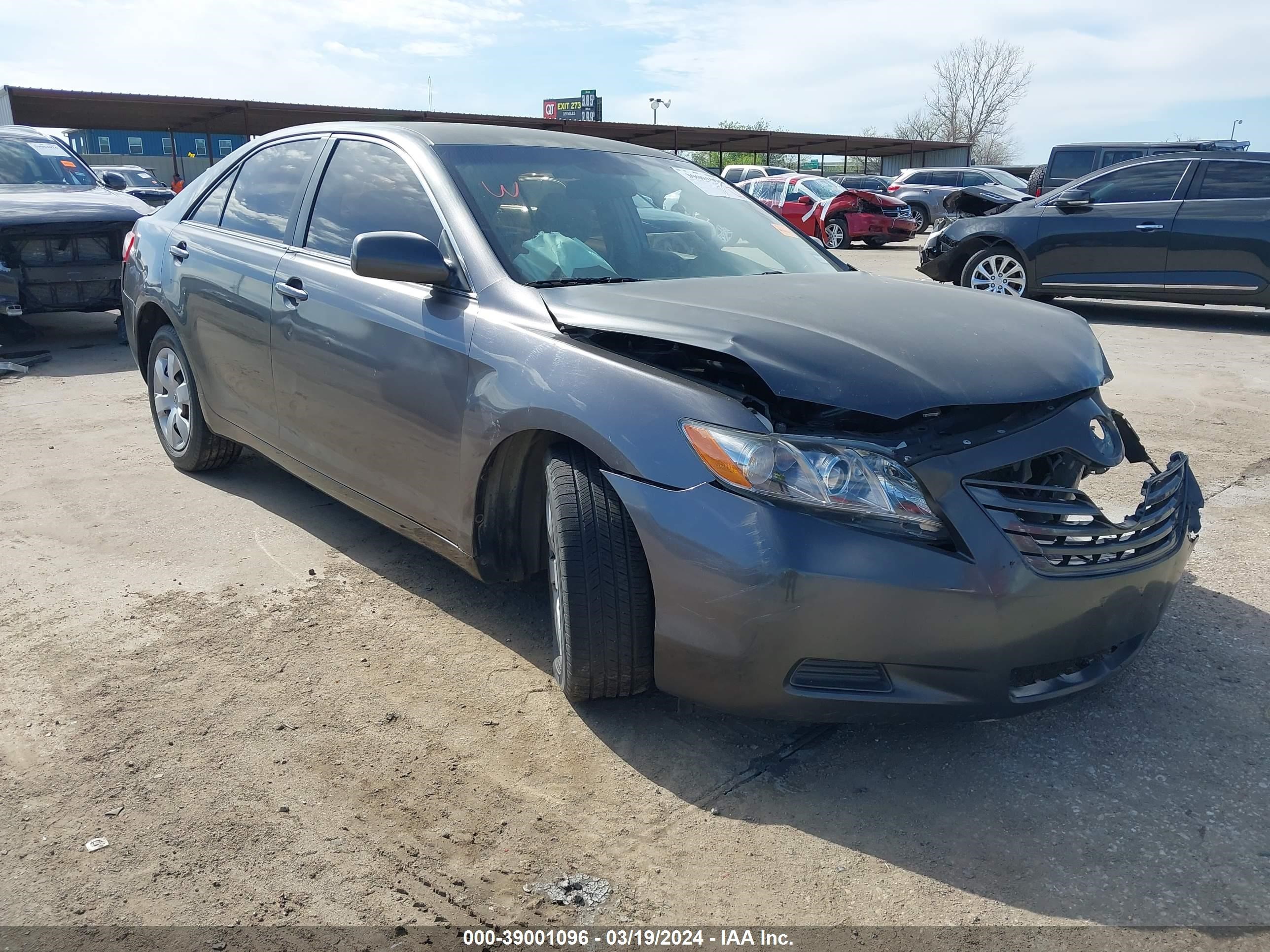 TOYOTA CAMRY 2007 4t1be46k57u015442