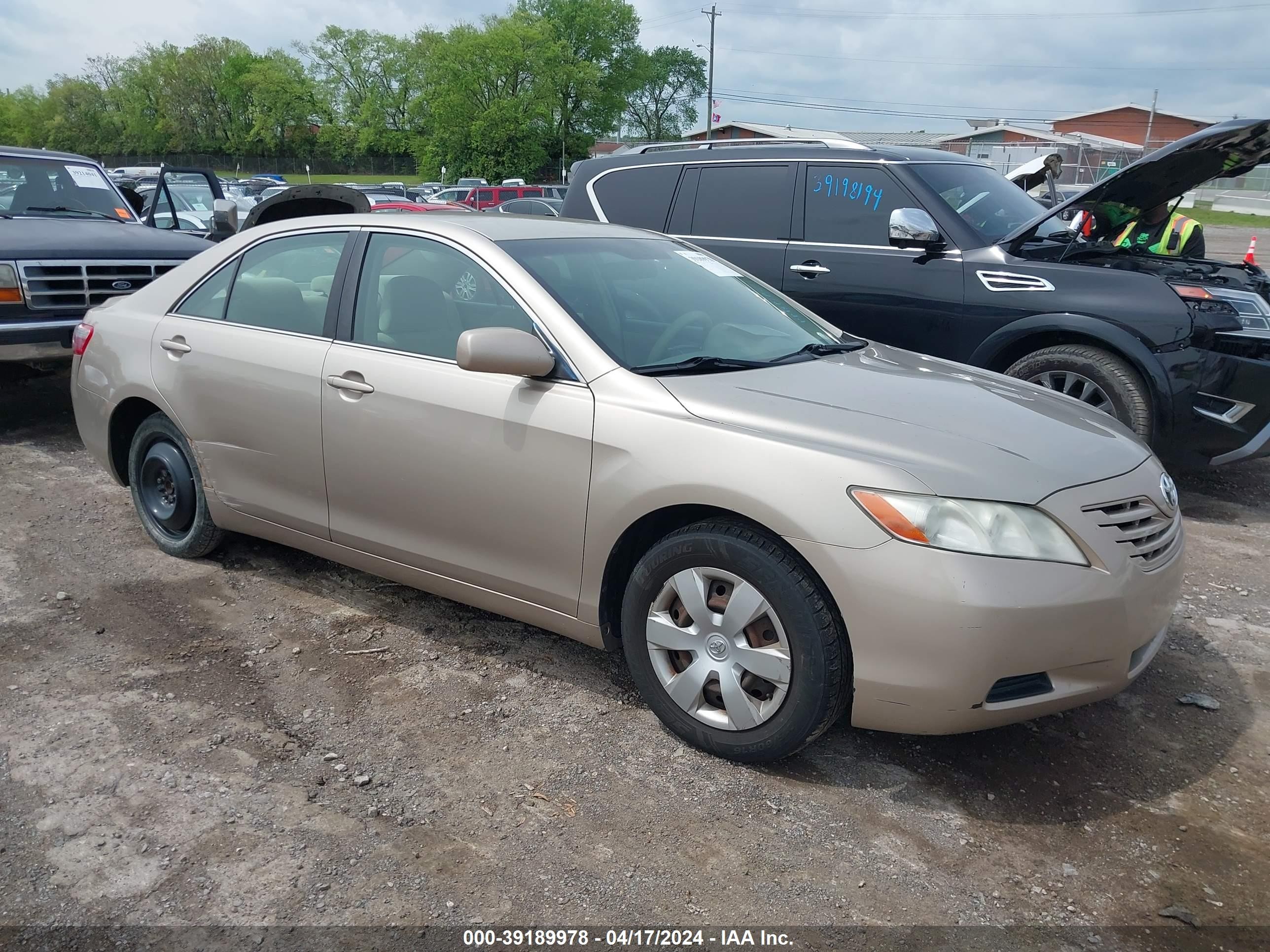 TOYOTA CAMRY 2007 4t1be46k57u158293