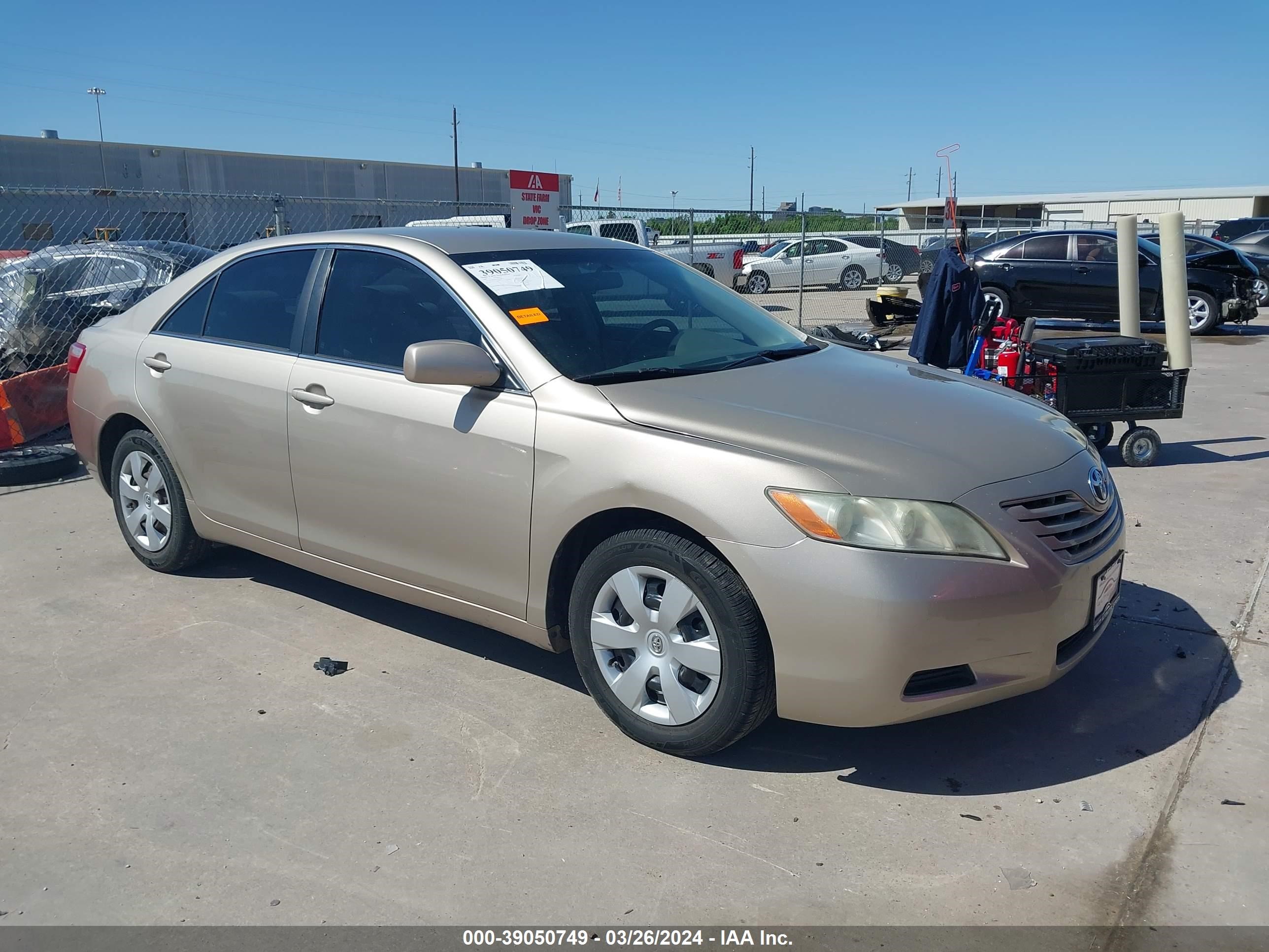 TOYOTA CAMRY 2007 4t1be46k57u528027