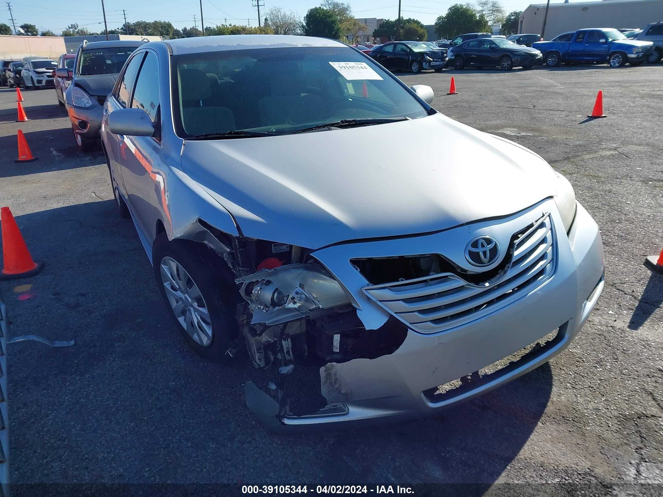 TOYOTA CAMRY 2007 4t1be46k57u606290