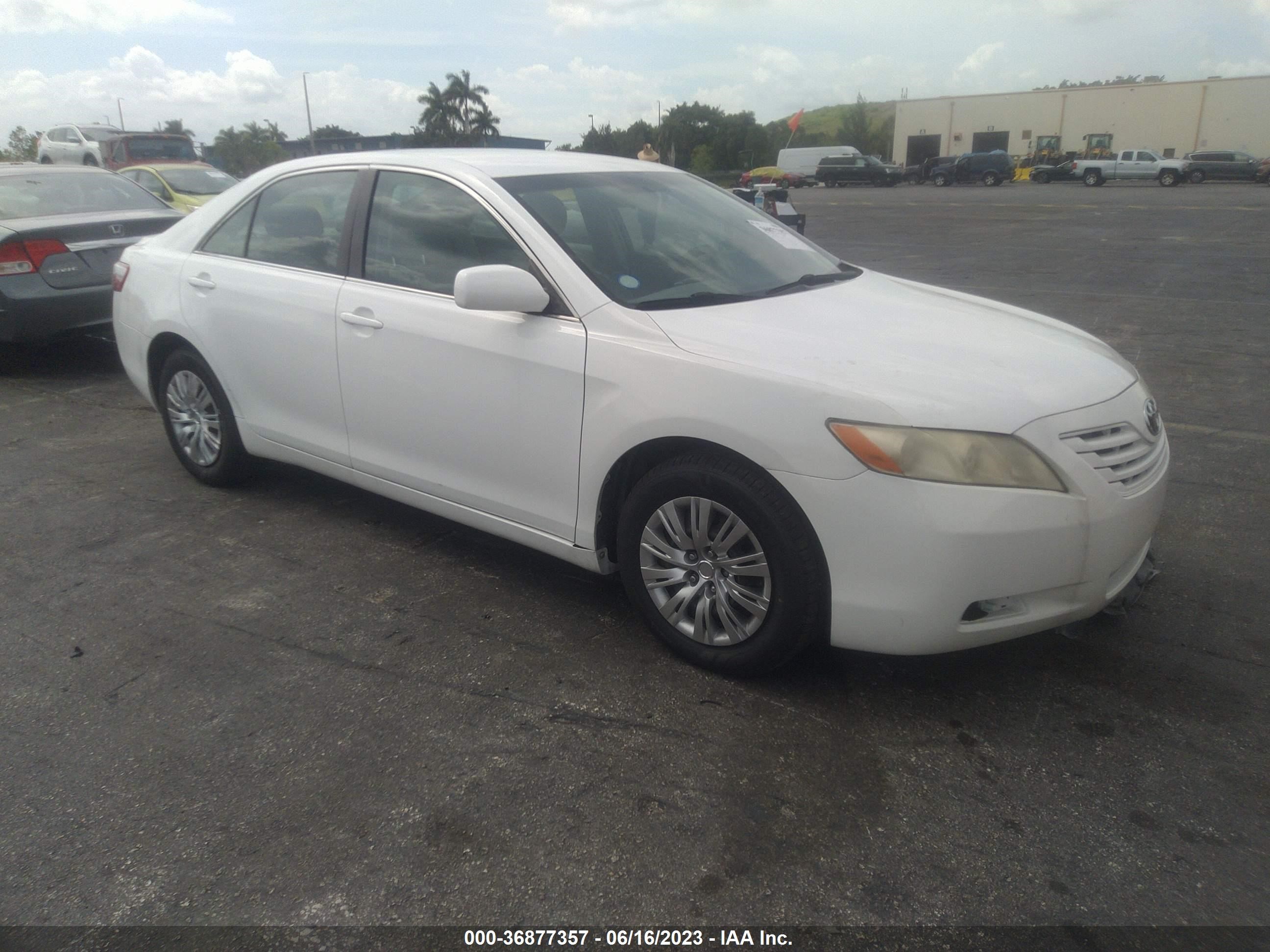 TOYOTA CAMRY 2007 4t1be46k57u619668