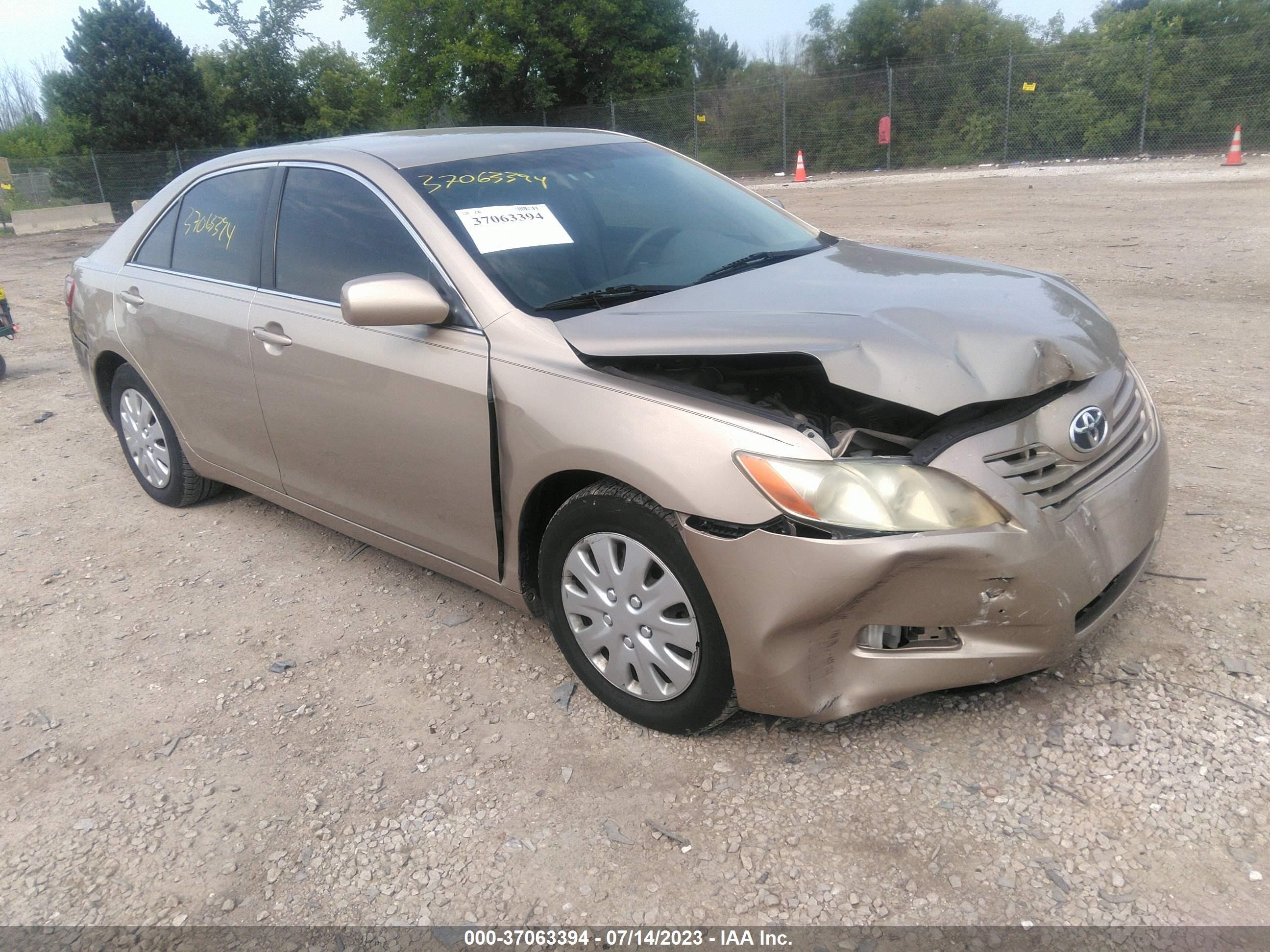 TOYOTA CAMRY 2007 4t1be46k57u684438