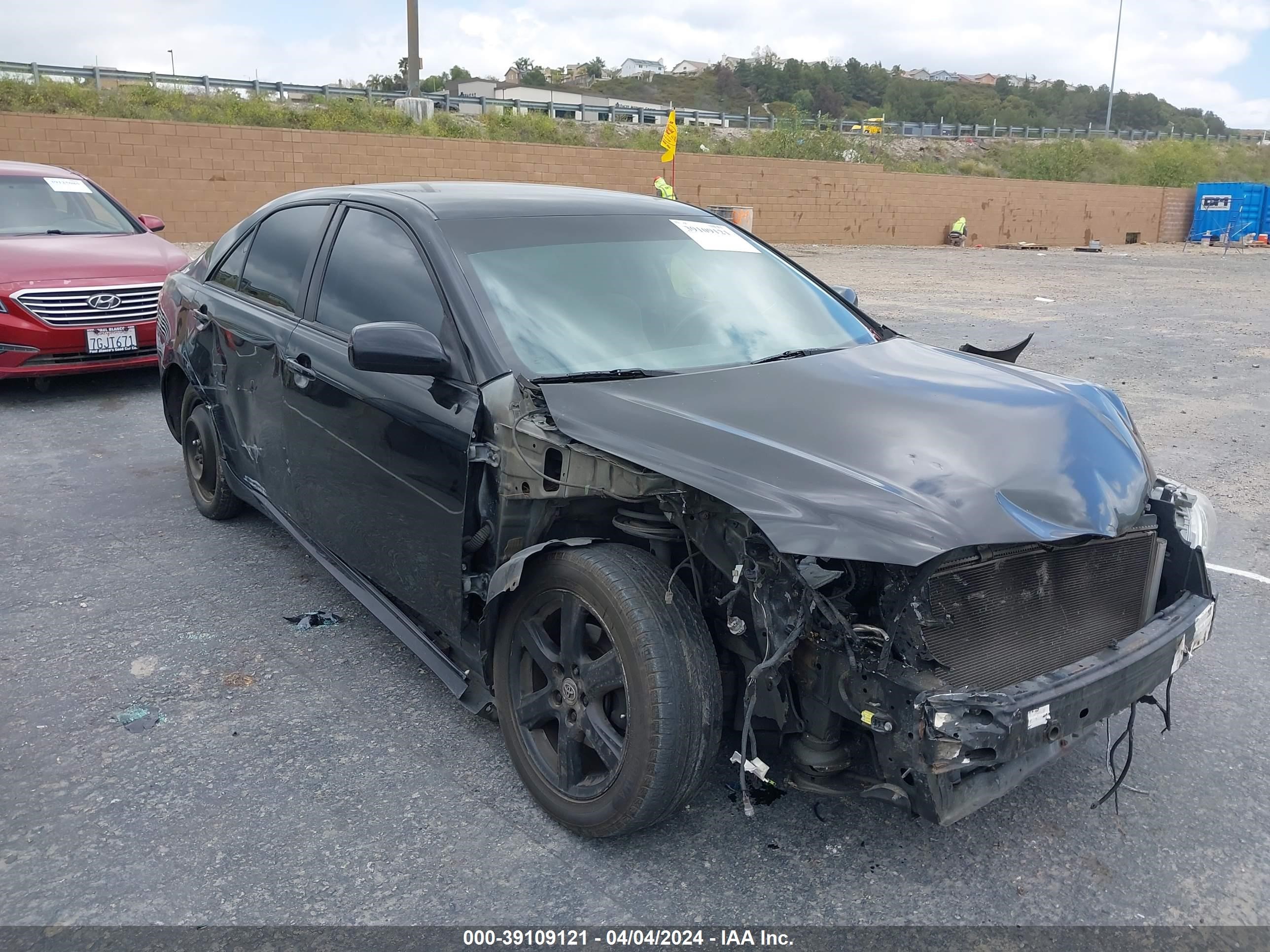 TOYOTA CAMRY 2007 4t1be46k57u724453