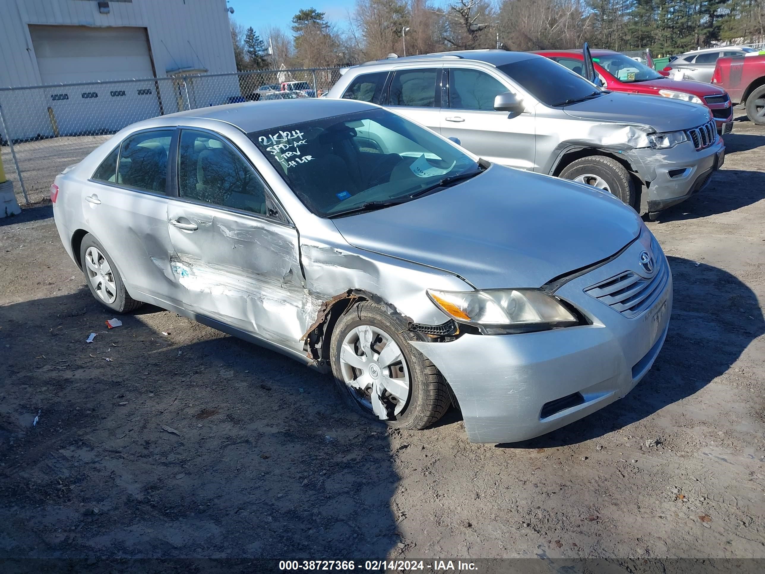 TOYOTA CAMRY 2008 4t1be46k58u212208